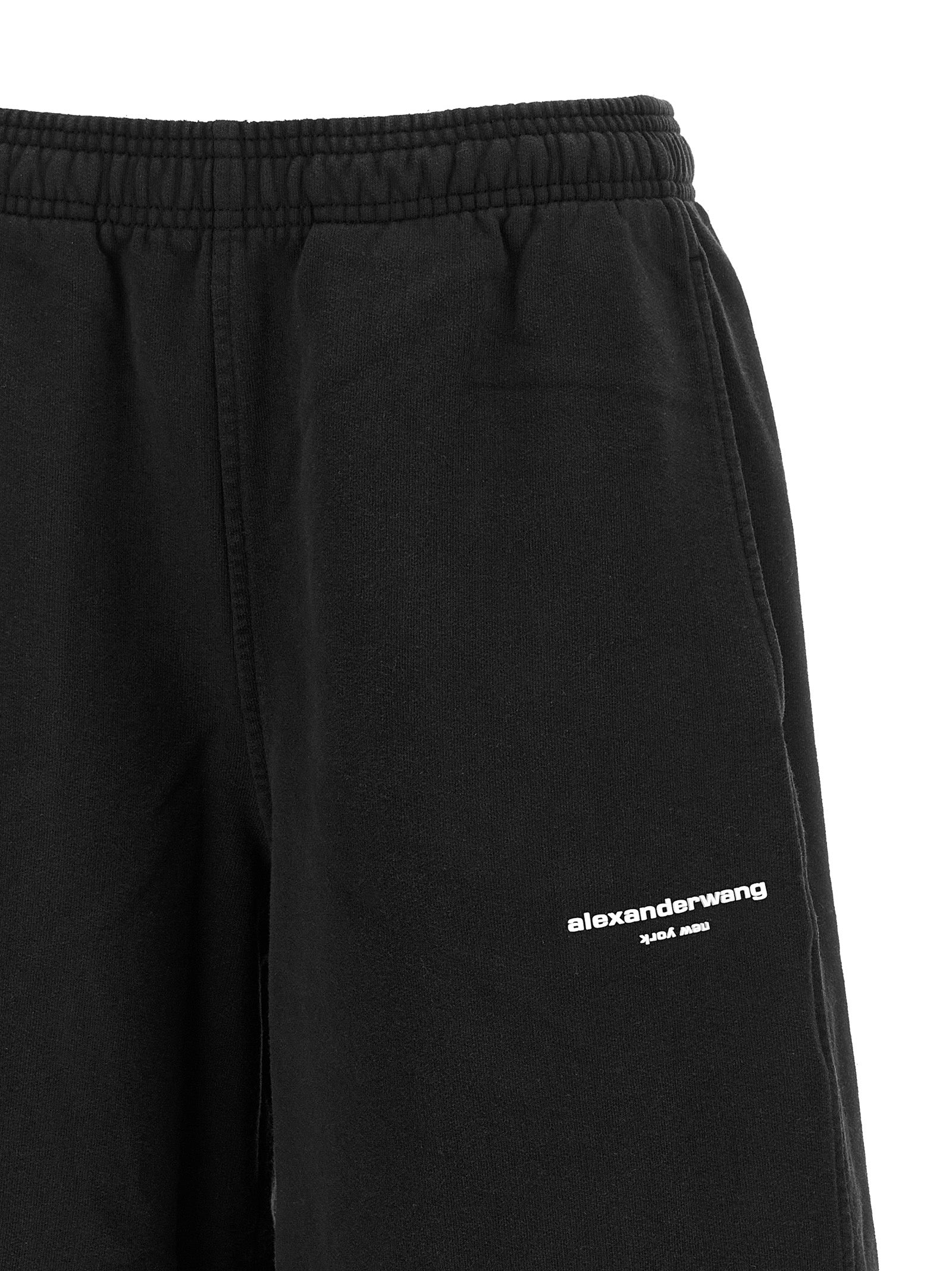 Alexander Wang Women Logo Fleece Pants ALEXANDER WANG