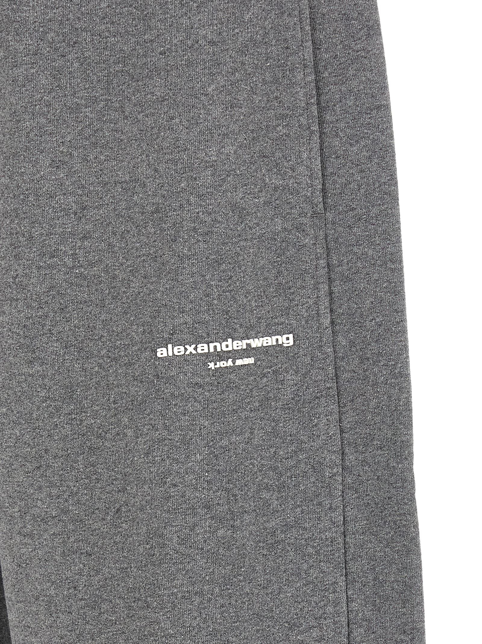 Alexander Wang Women Logo Fleece Pants ALEXANDER WANG