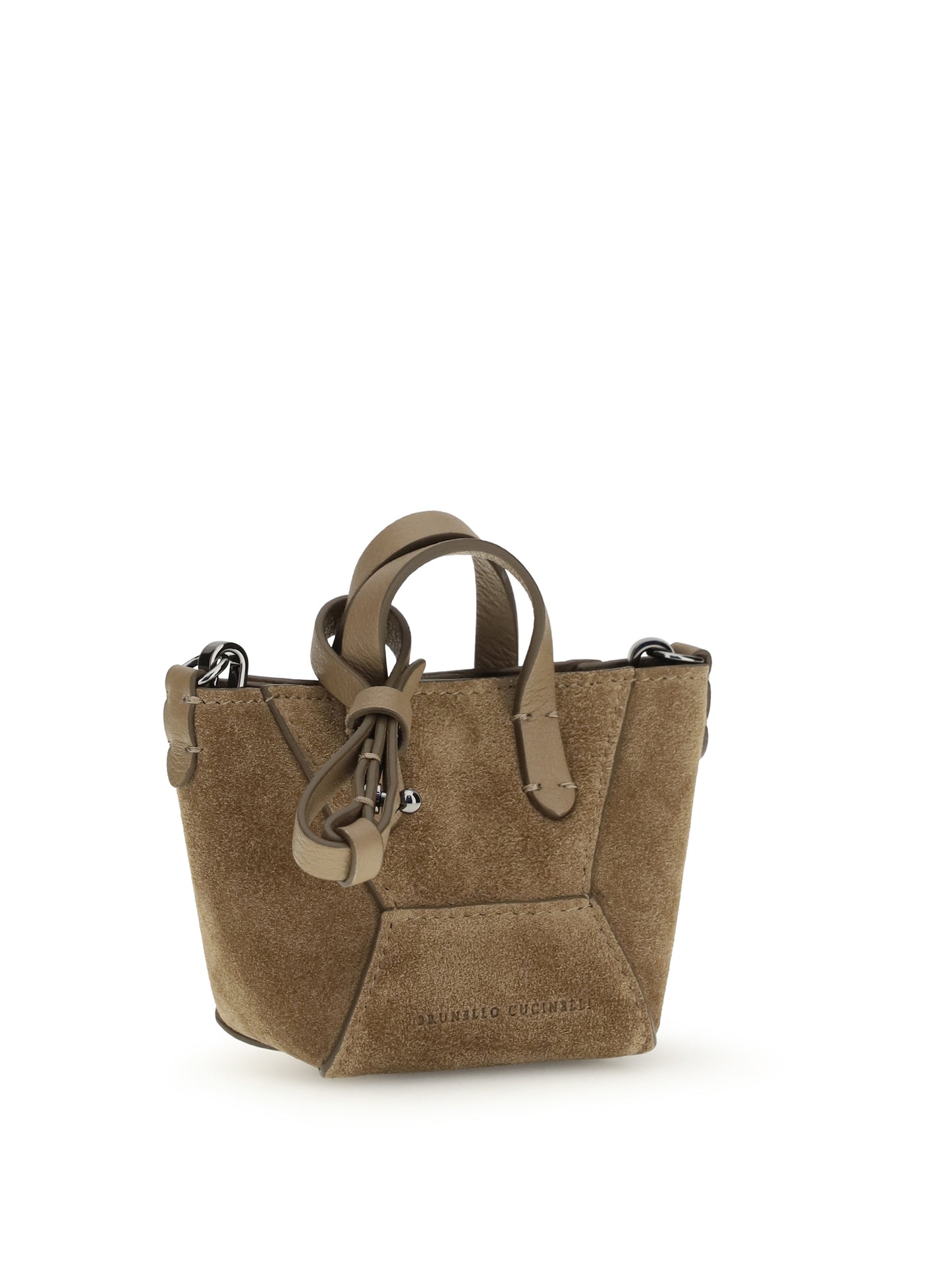 Brunello Cucinelli Women Micro Suede Shoulder Bag BRUNELLO CUCINELLI