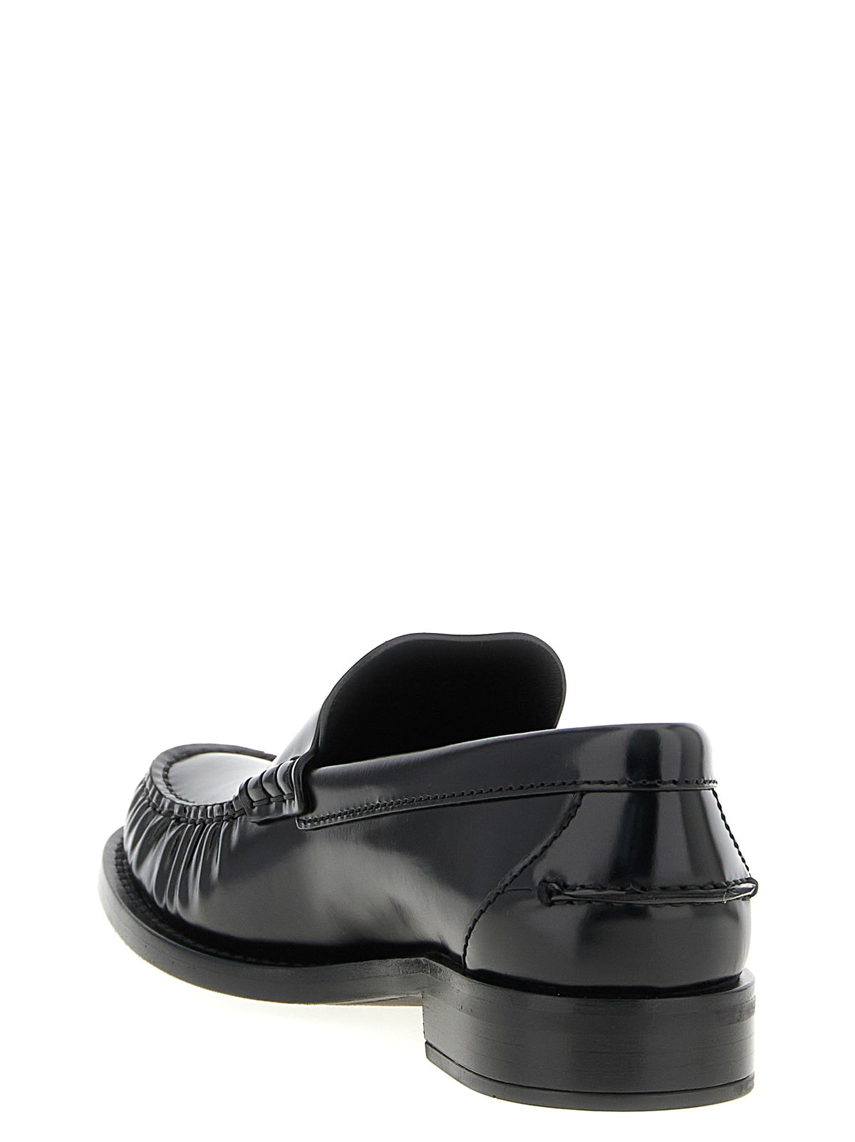Prada Women Brushed Leather Loafers PRADA