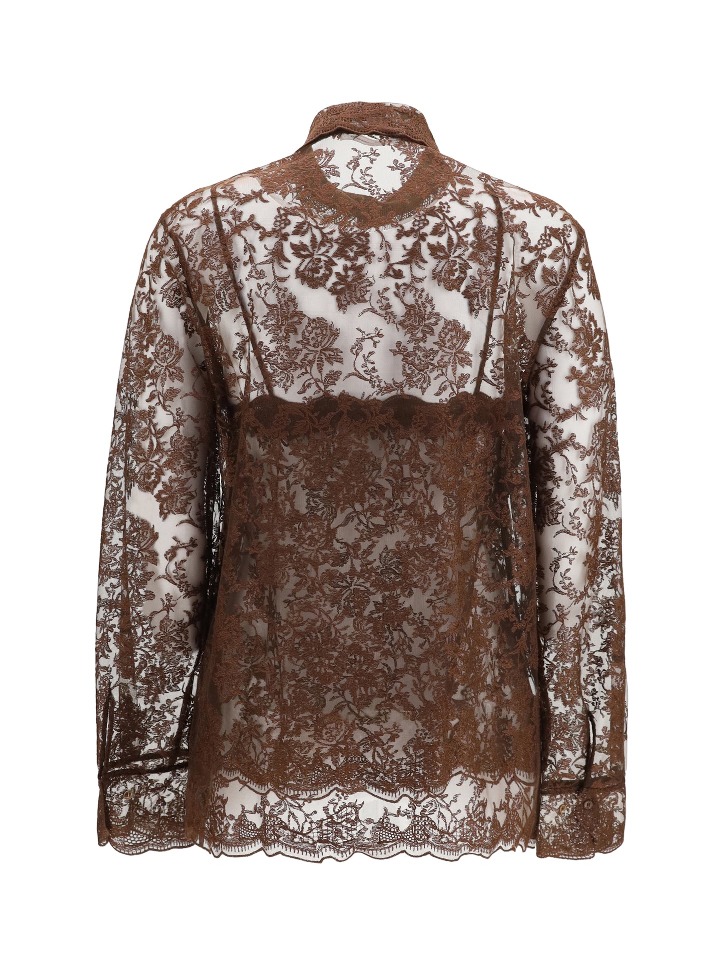 Ermanno Scervino Women Lace Shirt ERMANO SCERVINO