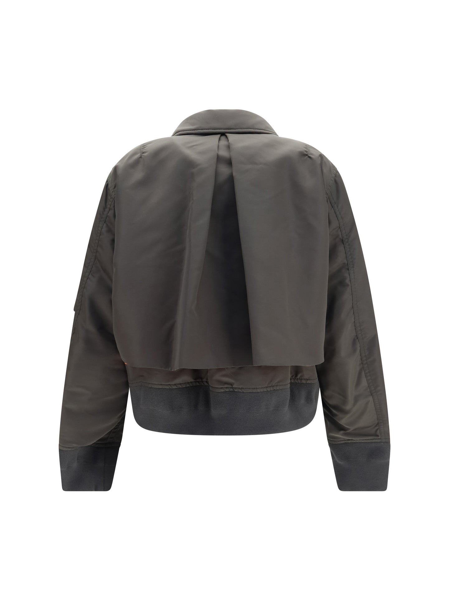 Sacai Women Double-Zip Nylon Jacket SACAI
