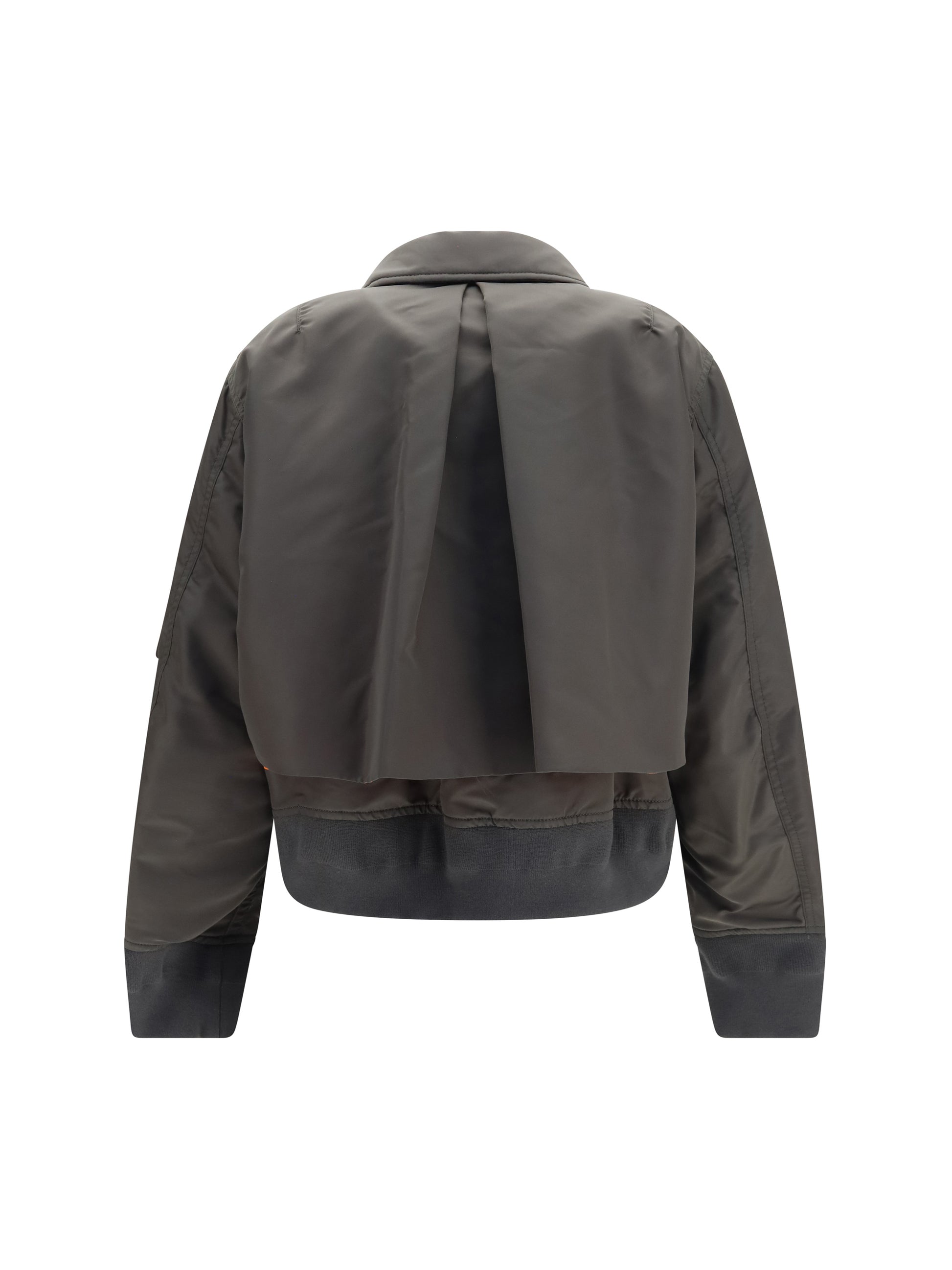 Sacai Women Double-Zip Nylon Jacket SACAI