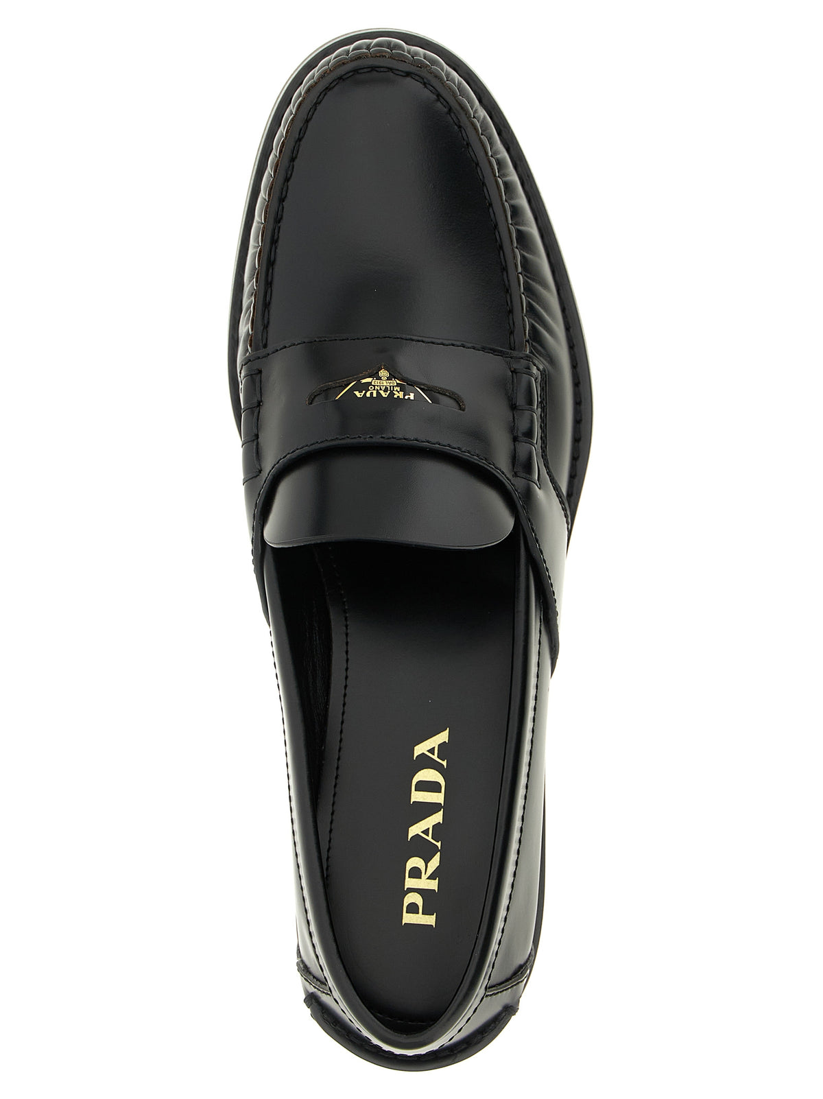 Prada Women Leather Loafers PRADA