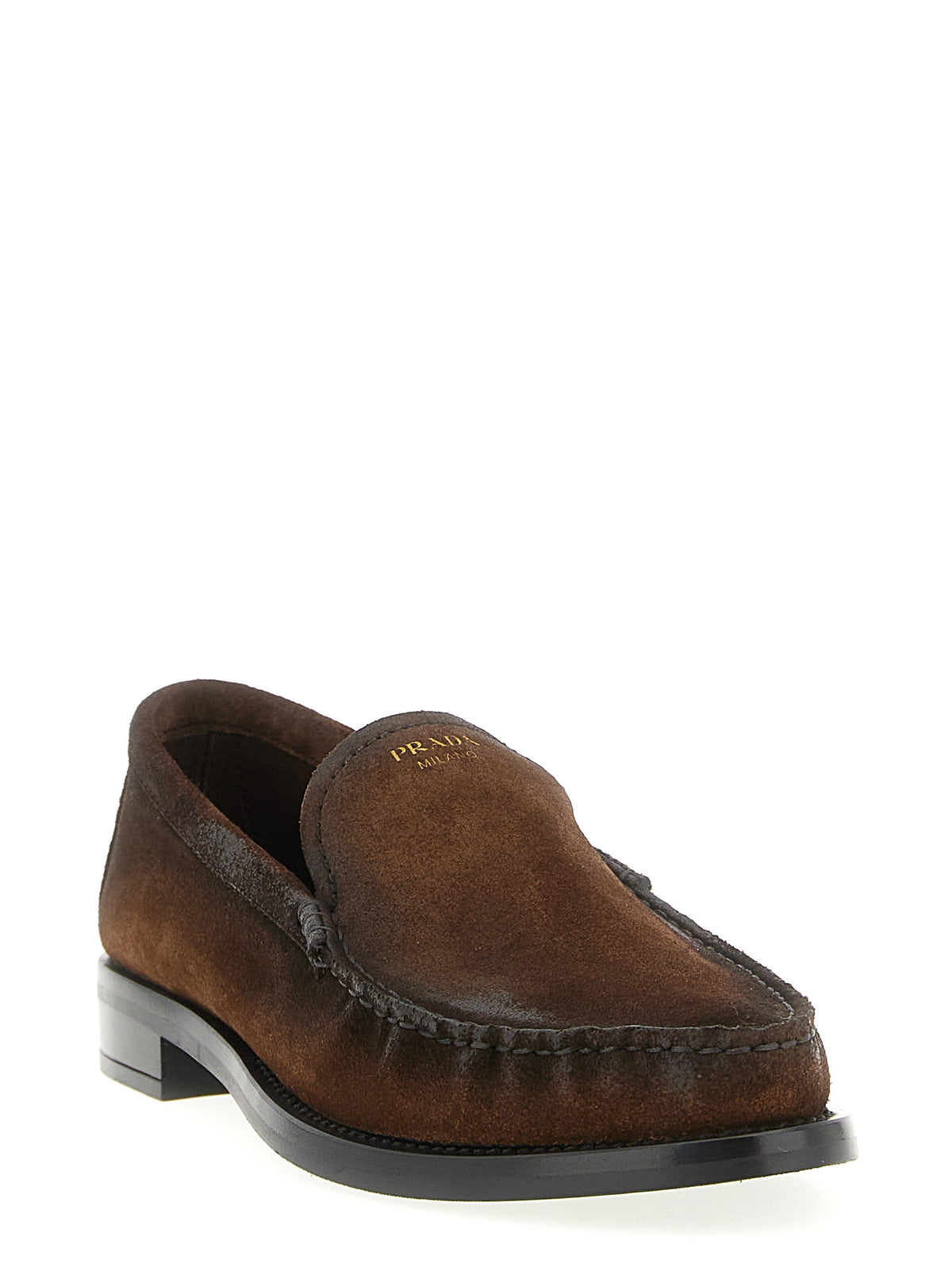 Prada Women Suede Loafers PRADA