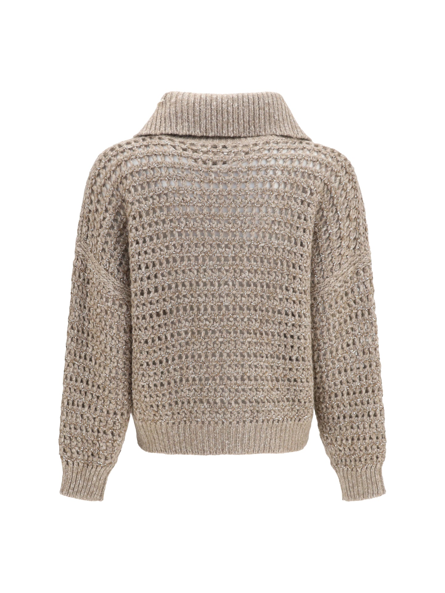 Brunello Cucinelli Women Cashmere Cardigan With Central Pocket BRUNELLO CUCINELLI