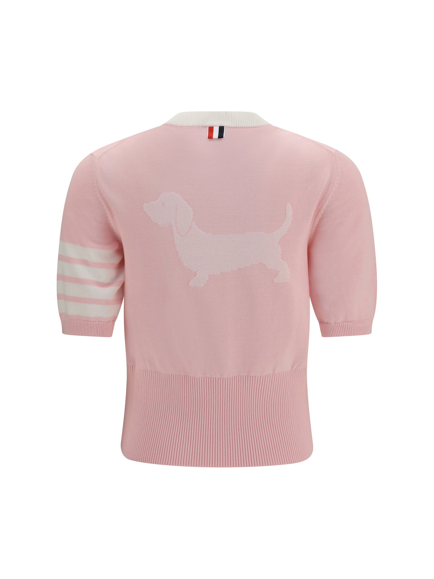 Thom Browne Women Hector Intarsia T-Shirt THOM BROWNE