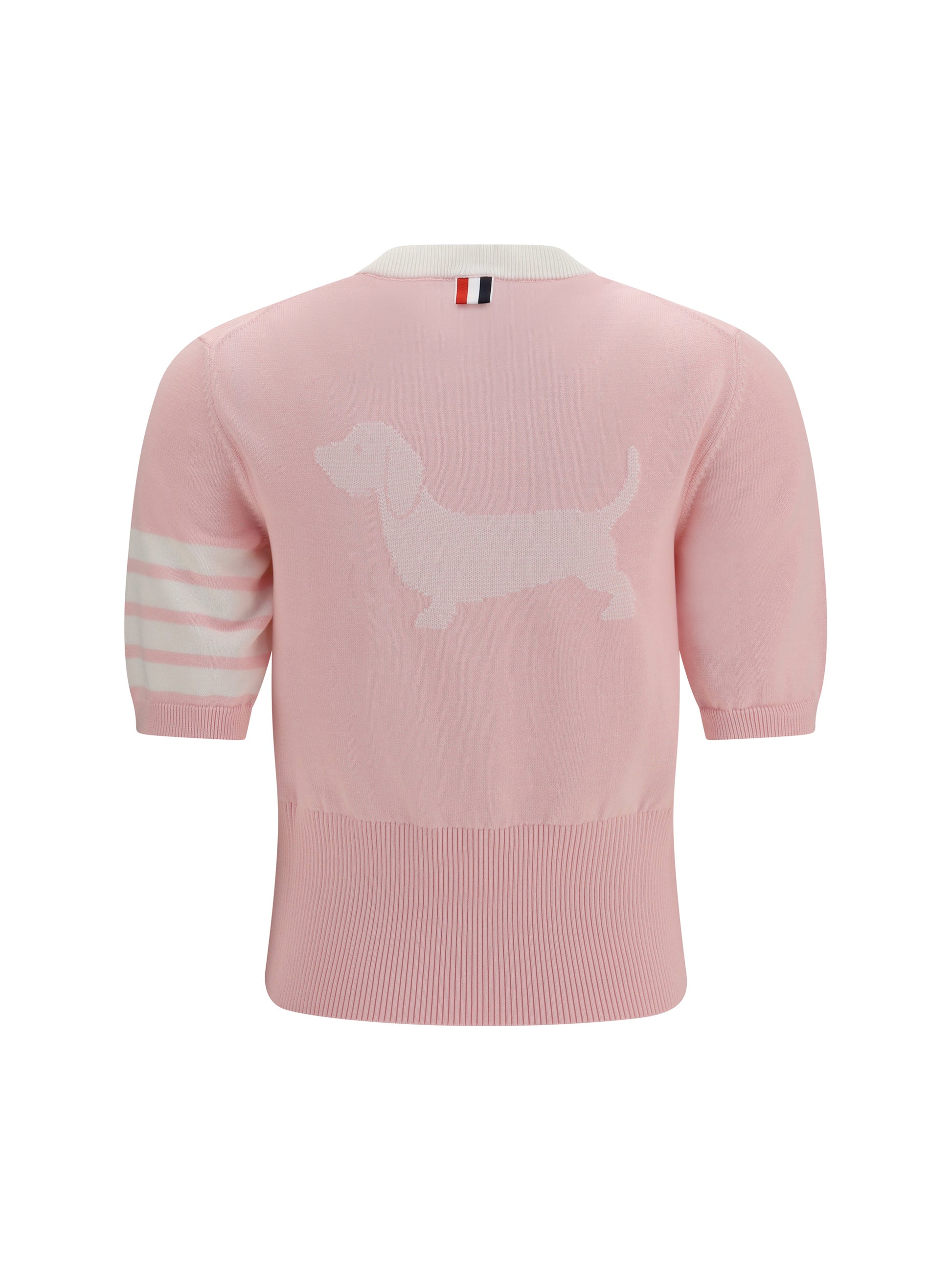 Thom Browne Women Hector Intarsia T-Shirt THOM BROWNE
