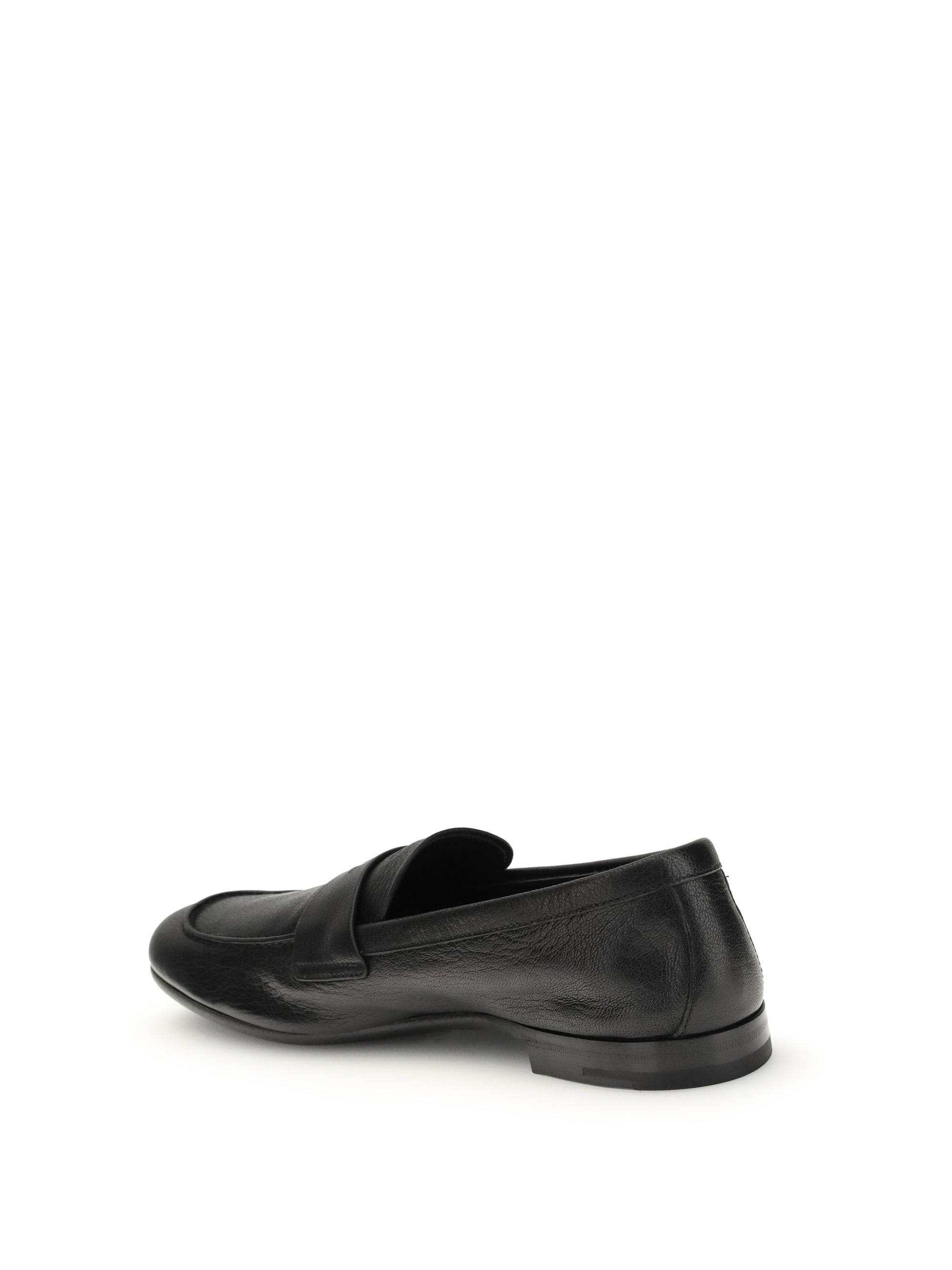 Prada Men Leather Loafers PRADA