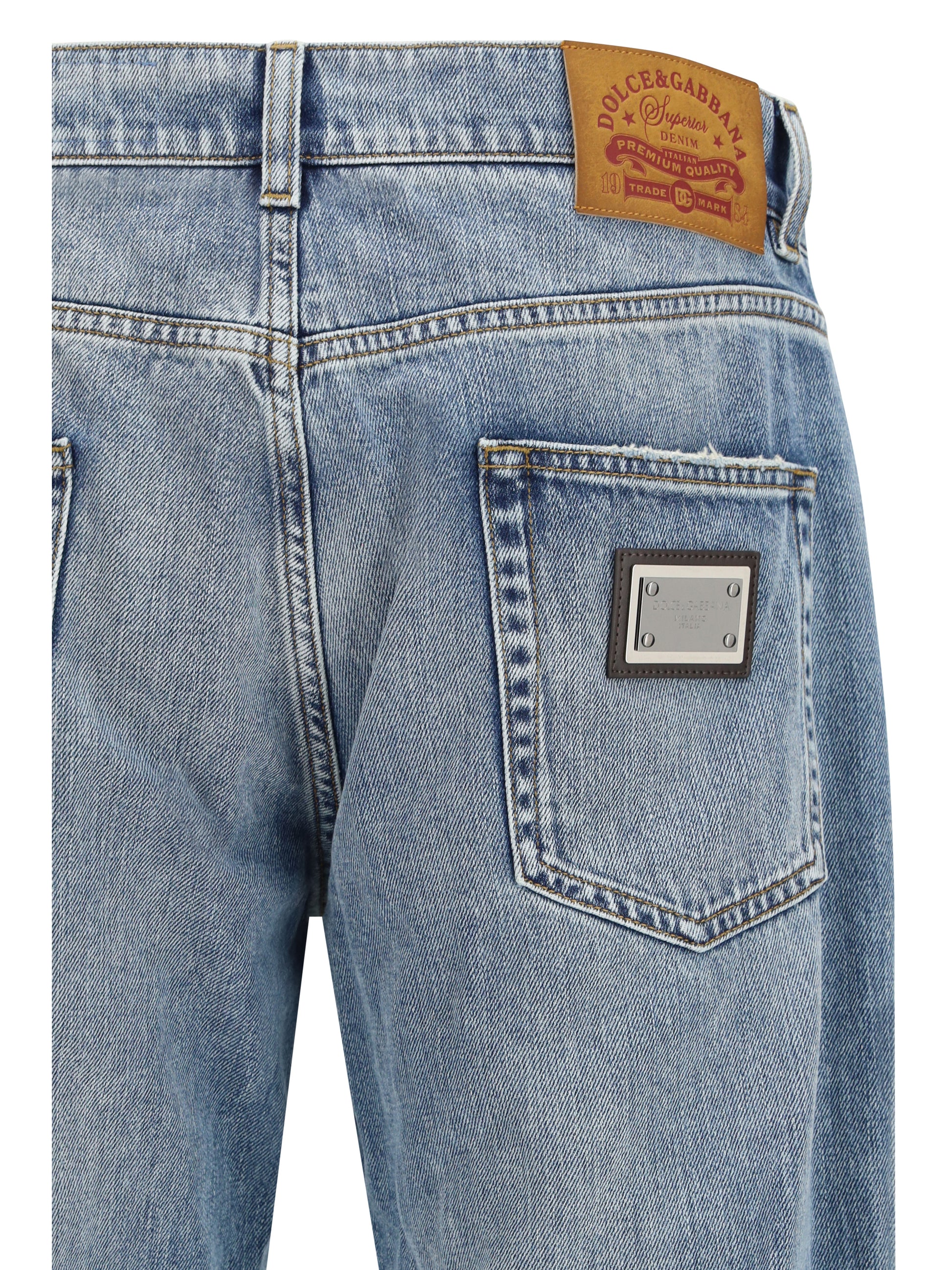 Dolce & Gabbana Men Straight Jeans DOLCE & GABBANA