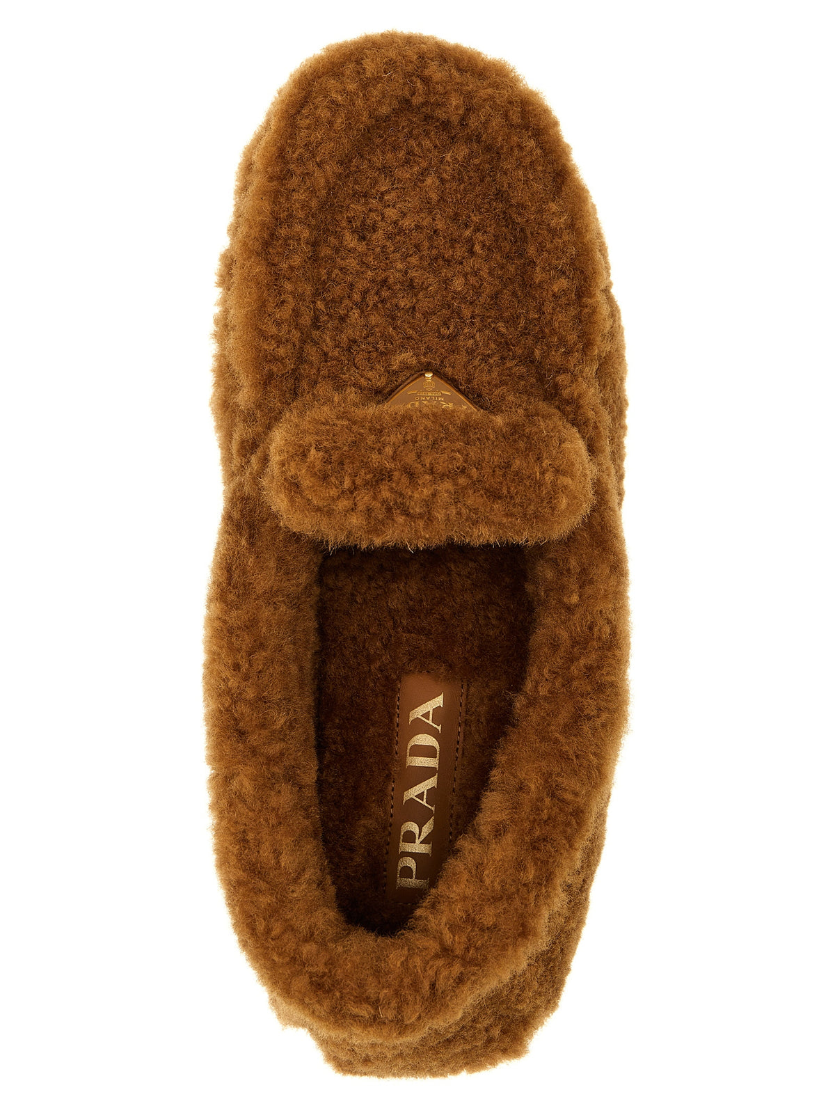 Prada Women Shearling Loafers PRADA