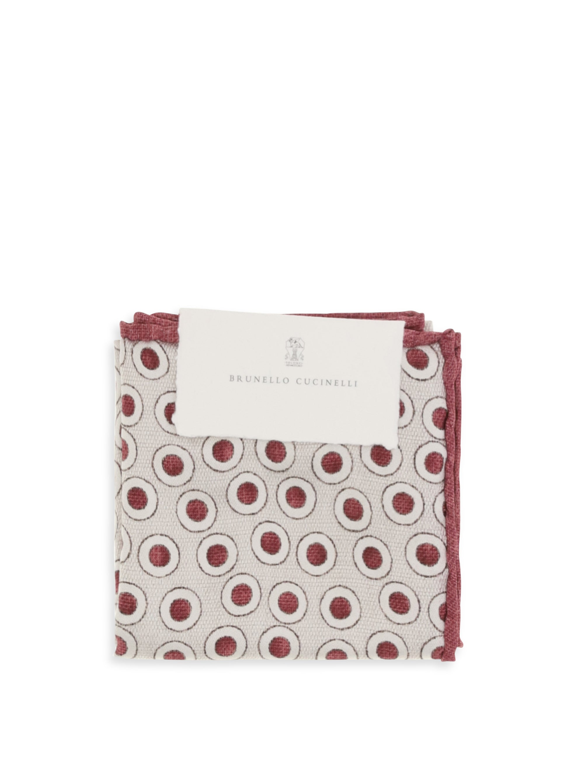 Brunello Cucinelli Men Silk Pocket Square BRUNELLO CUCINELLI