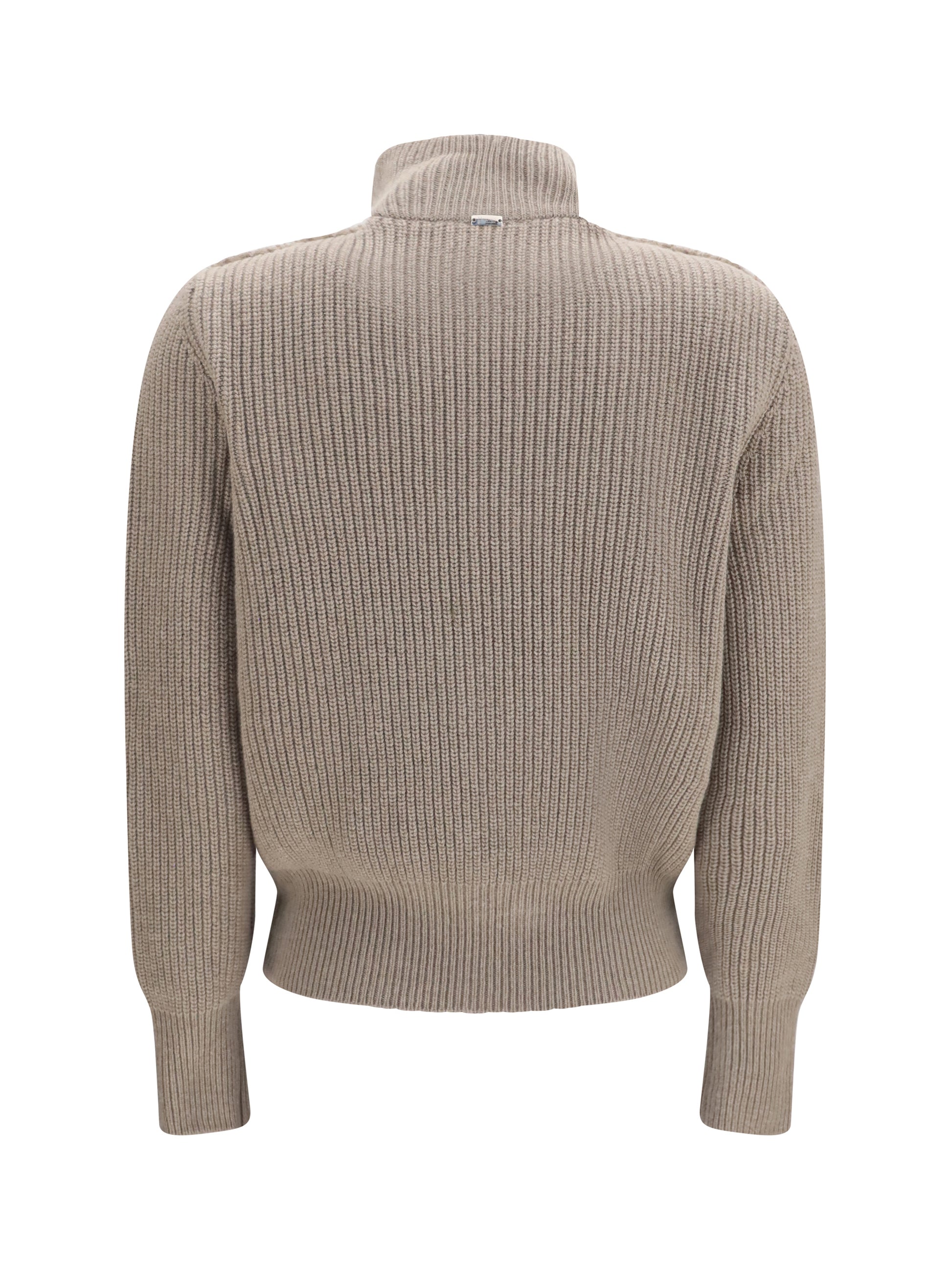 Herno Women Resort Ribbed Pure Wool Cardigan HERNO