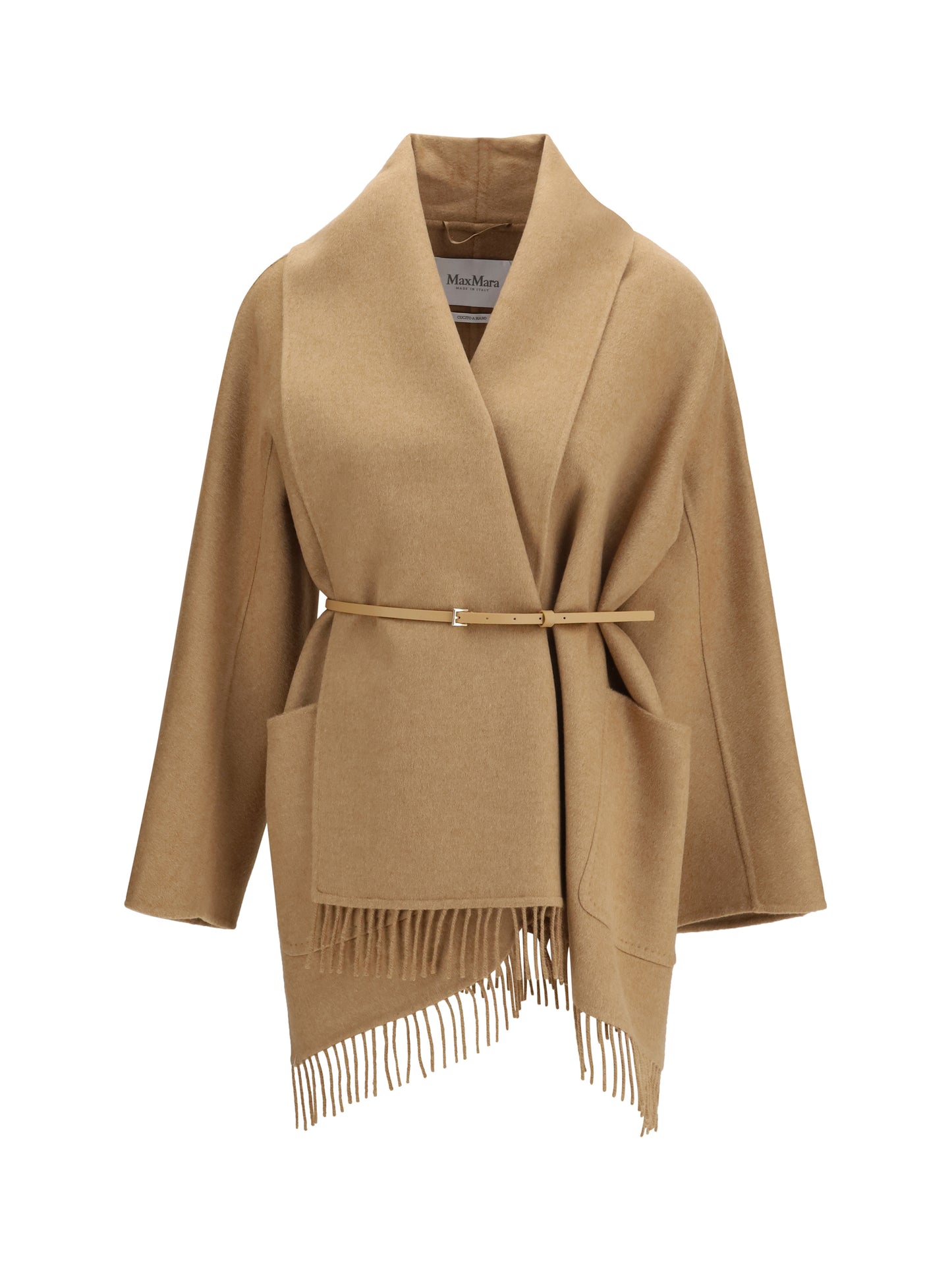 Max Mara Women Camel Cardigan Coat MAX MARA