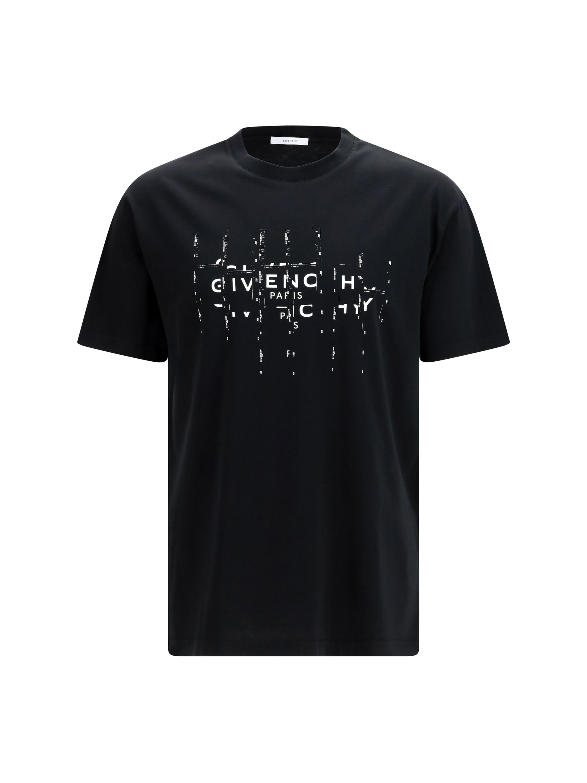 Givenchy Men Photographic Negative Cotton T-Shirt GIVENCHY