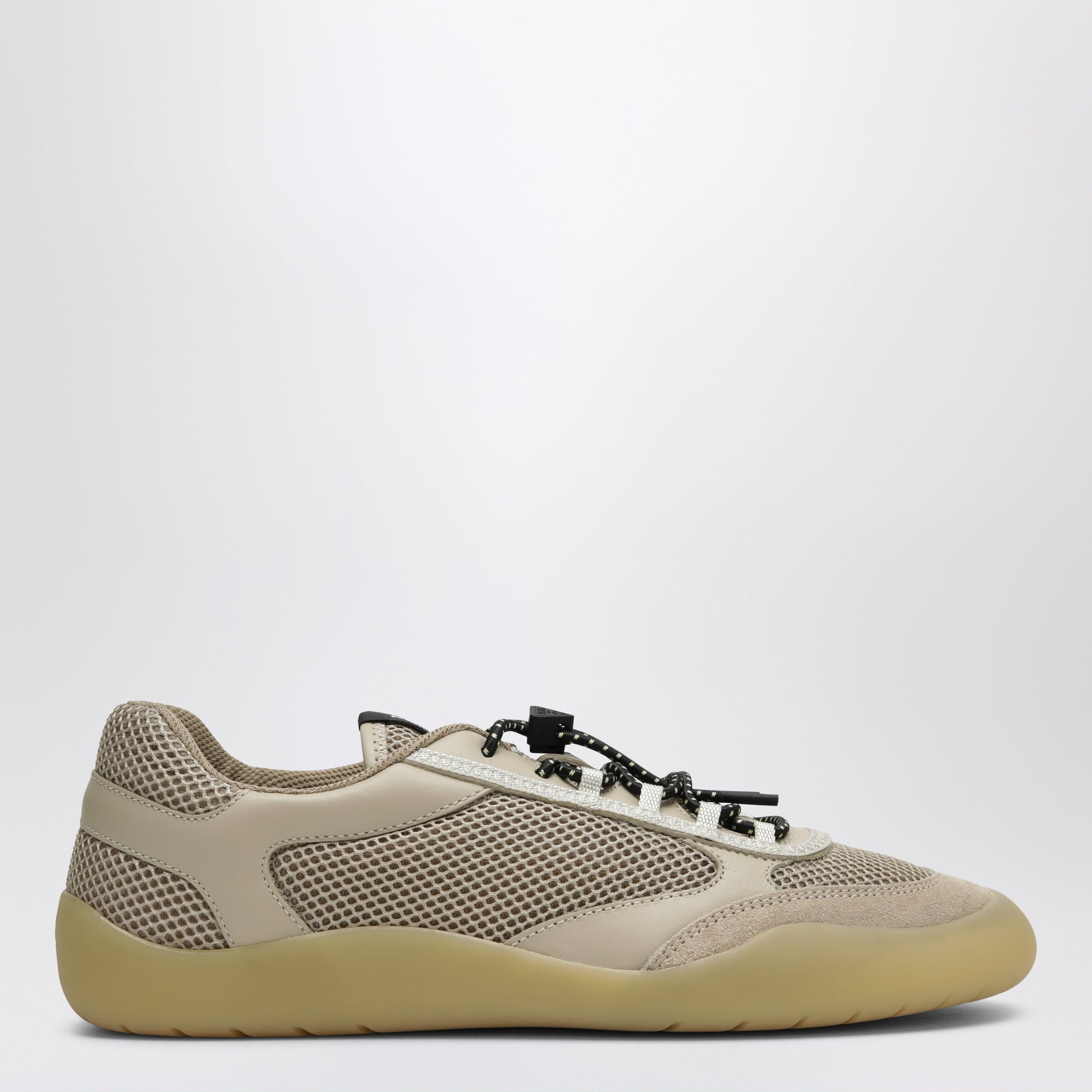 Prada Desert-Coloured Speedrock Trainers In Mesh Fabric Women PRADA