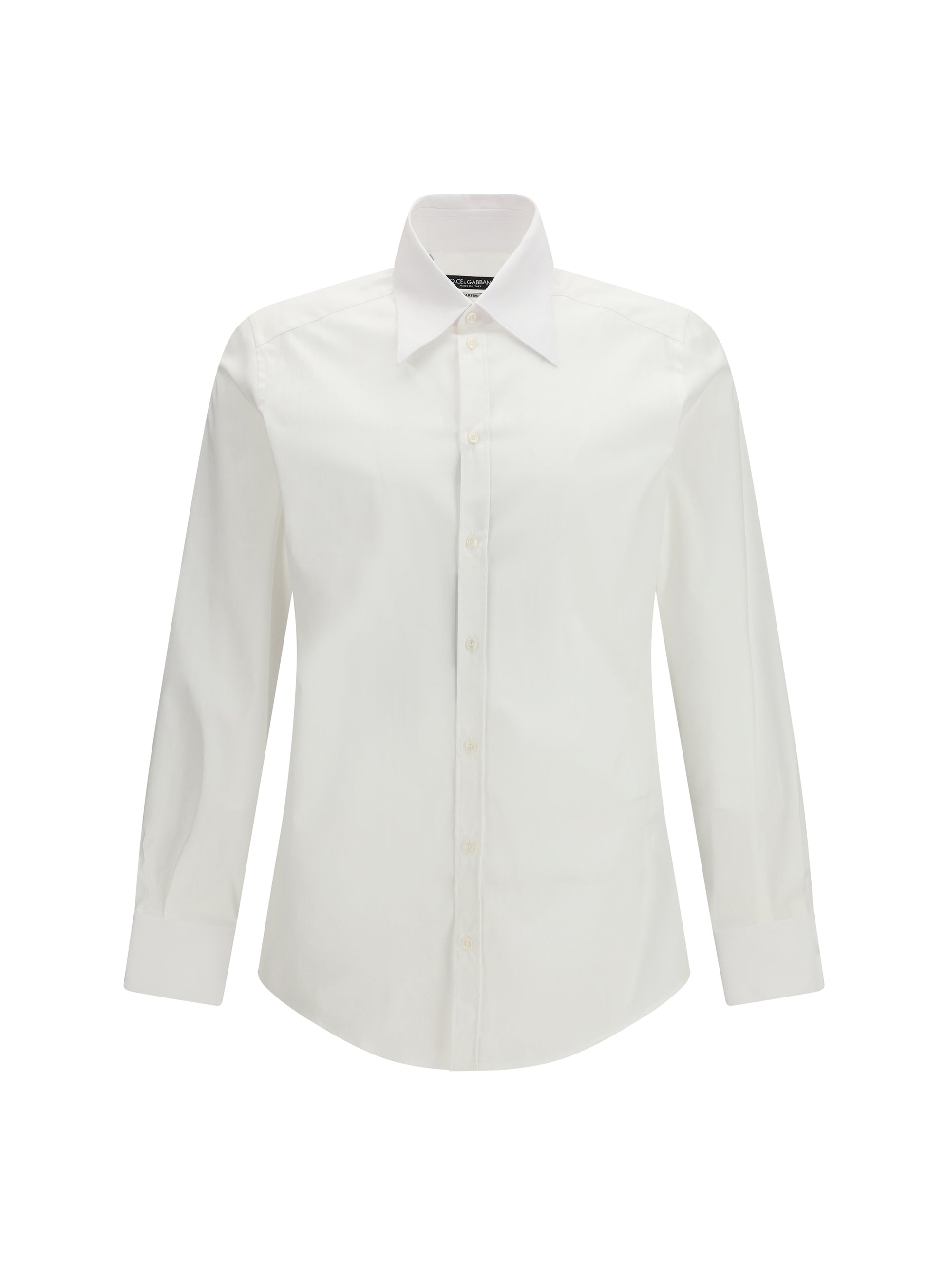 Dolce & Gabbana Men Striped Flannel Shirt In Alpaca-Blend DOLCE & GABBANA