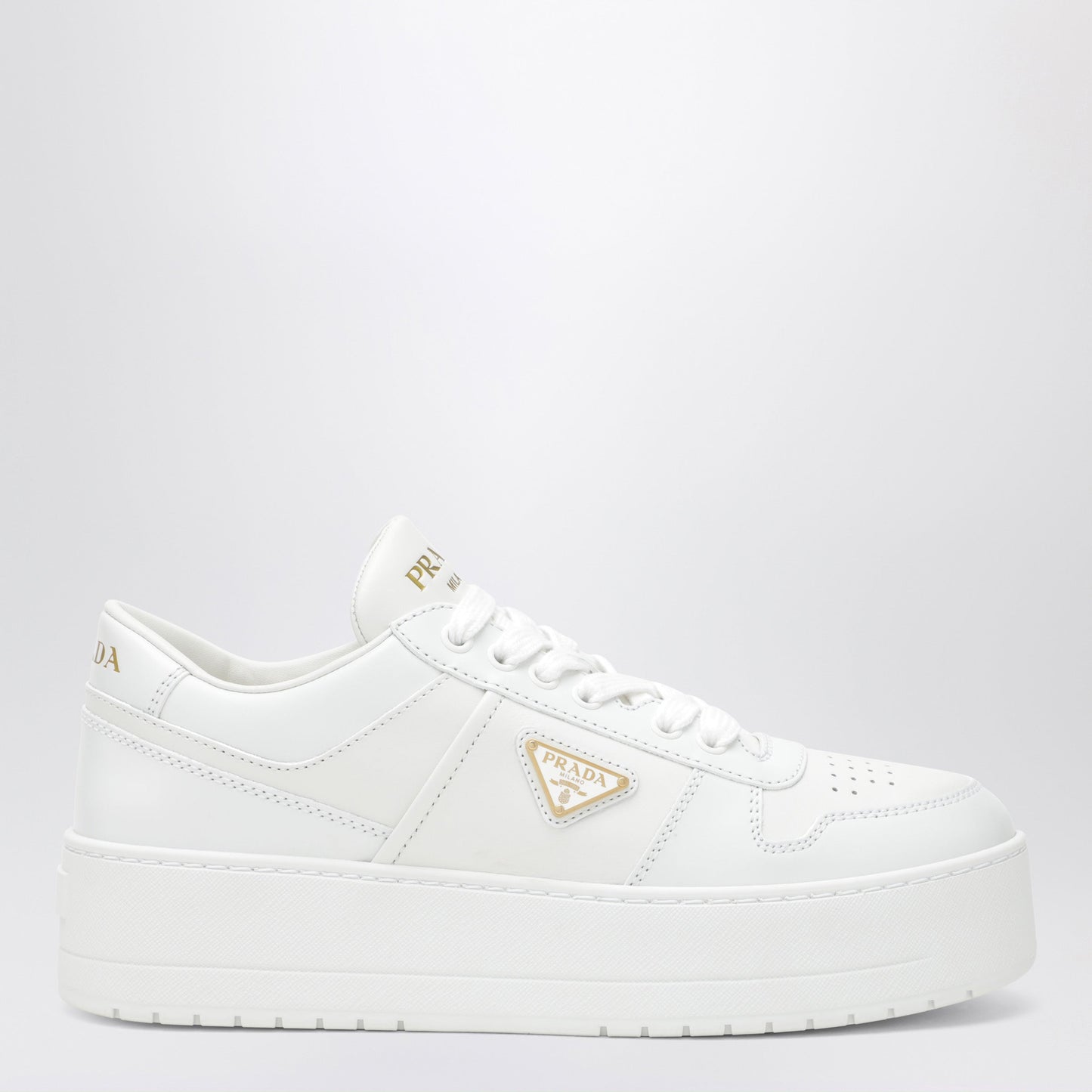 Prada White Downtown Bold Sneakers Women PRADA