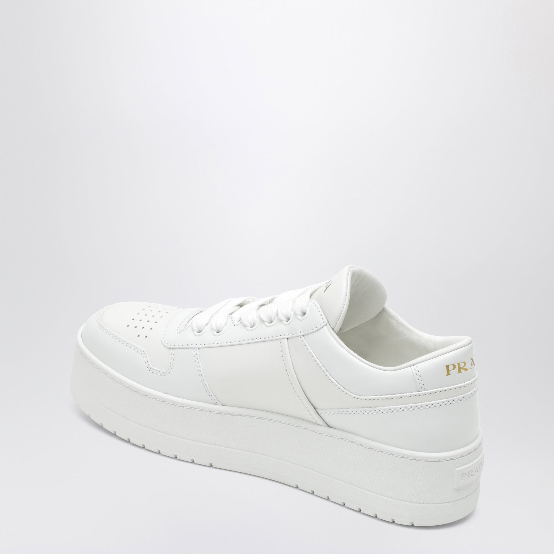 Prada White Downtown Bold Sneakers Women PRADA
