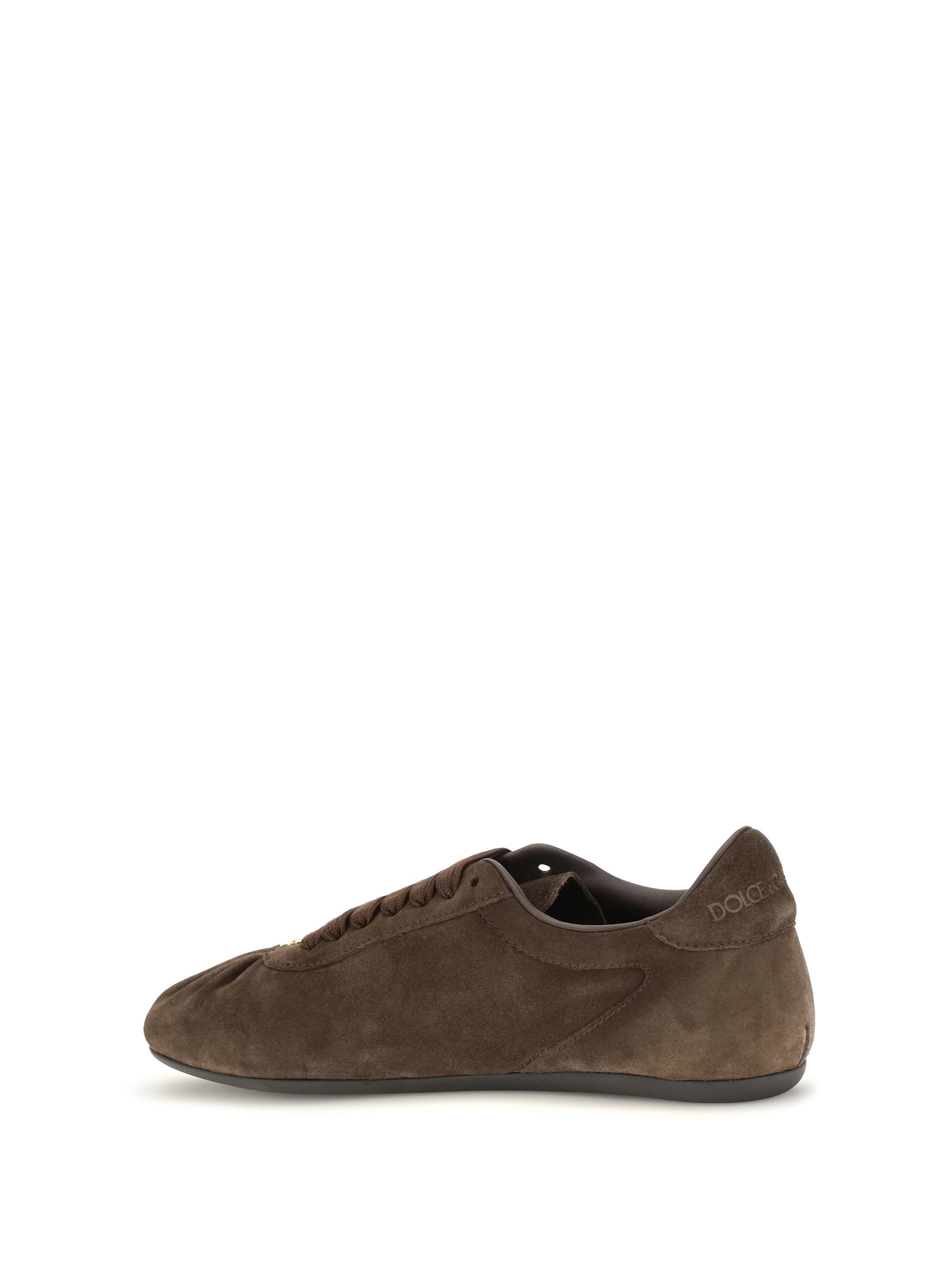Dolce & Gabbana Women Low-Top Suede Sneakers DOLCE & GABBANA