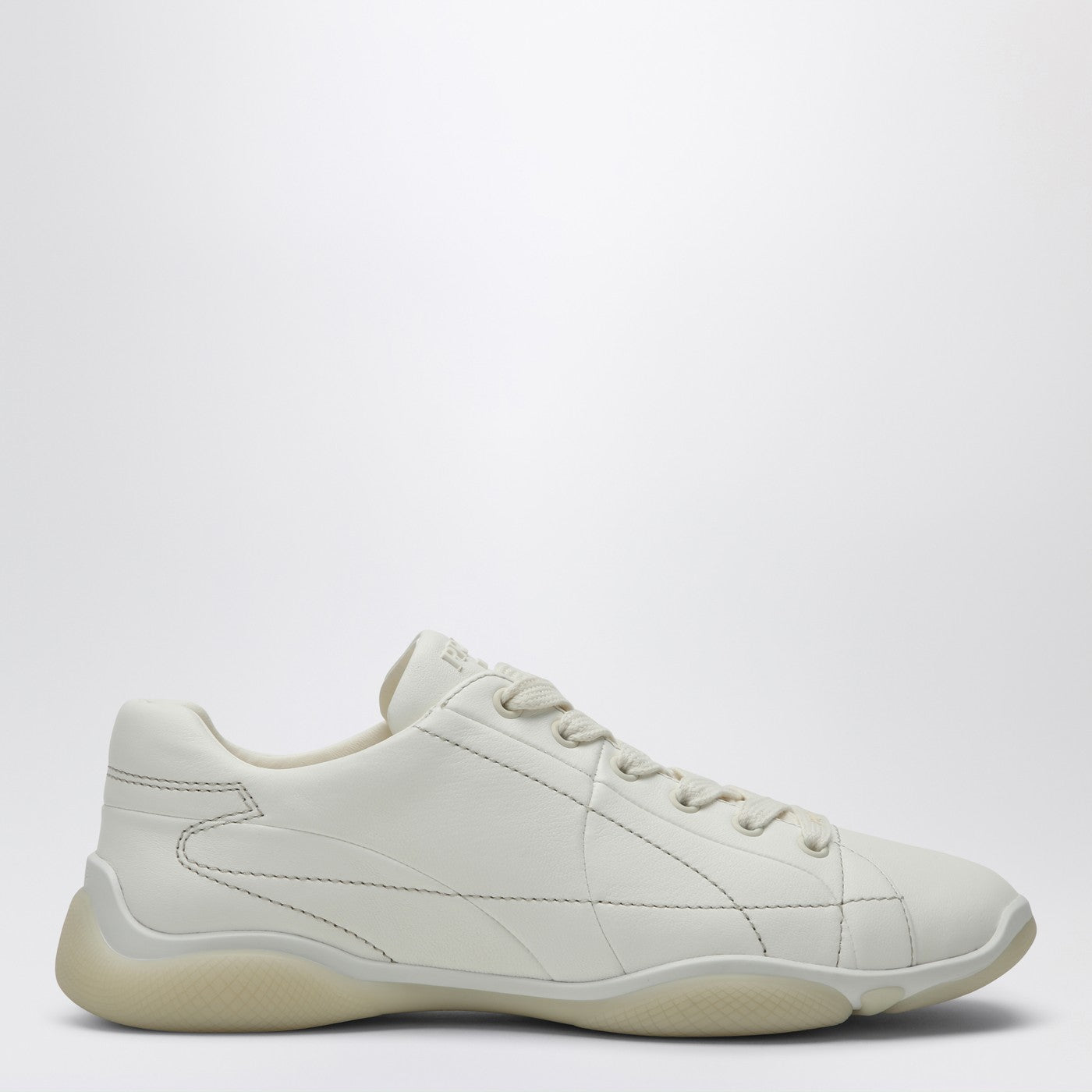 Prada Sneakers Ivory In Nappa Women PRADA