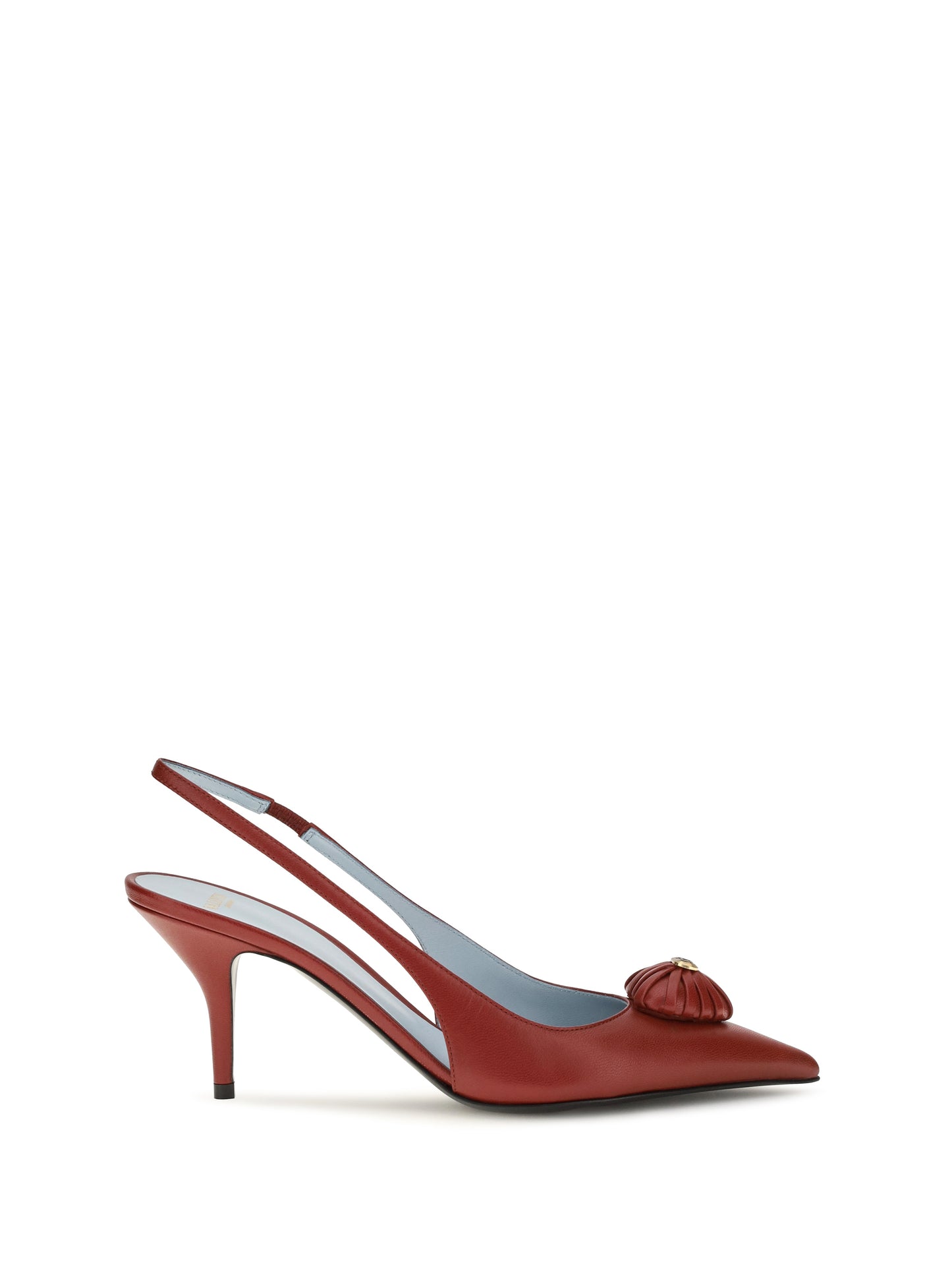 Valentino Garavani Women Coeur Royal Slingback Leather Pumps VALENTINO GARAVANI