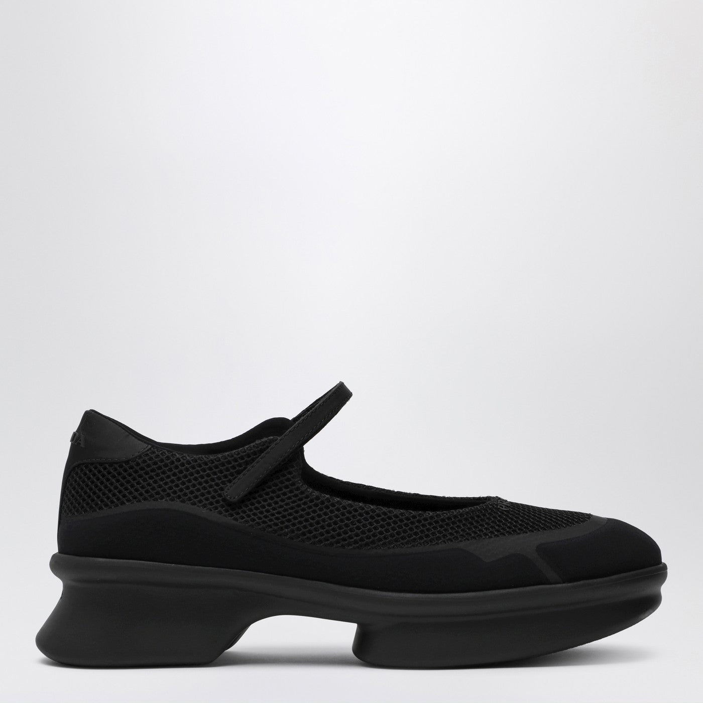 Prada Black Mesh Ballerina Women PRADA