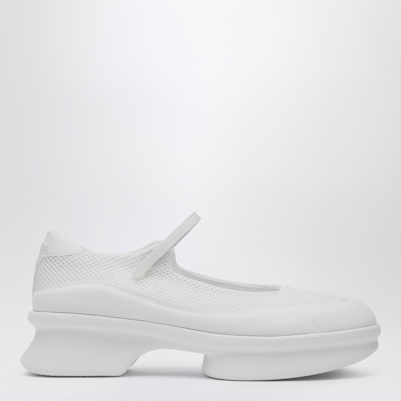 Prada White Mesh Ballerina Women PRADA