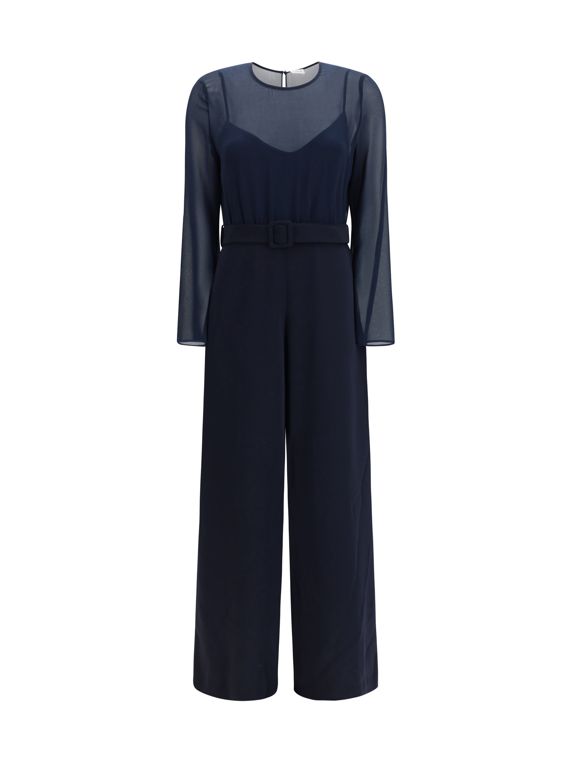 P.A.R.O.S.H. Women Cady And Chiffon Jumpsuit P.A.R.O.S.H.