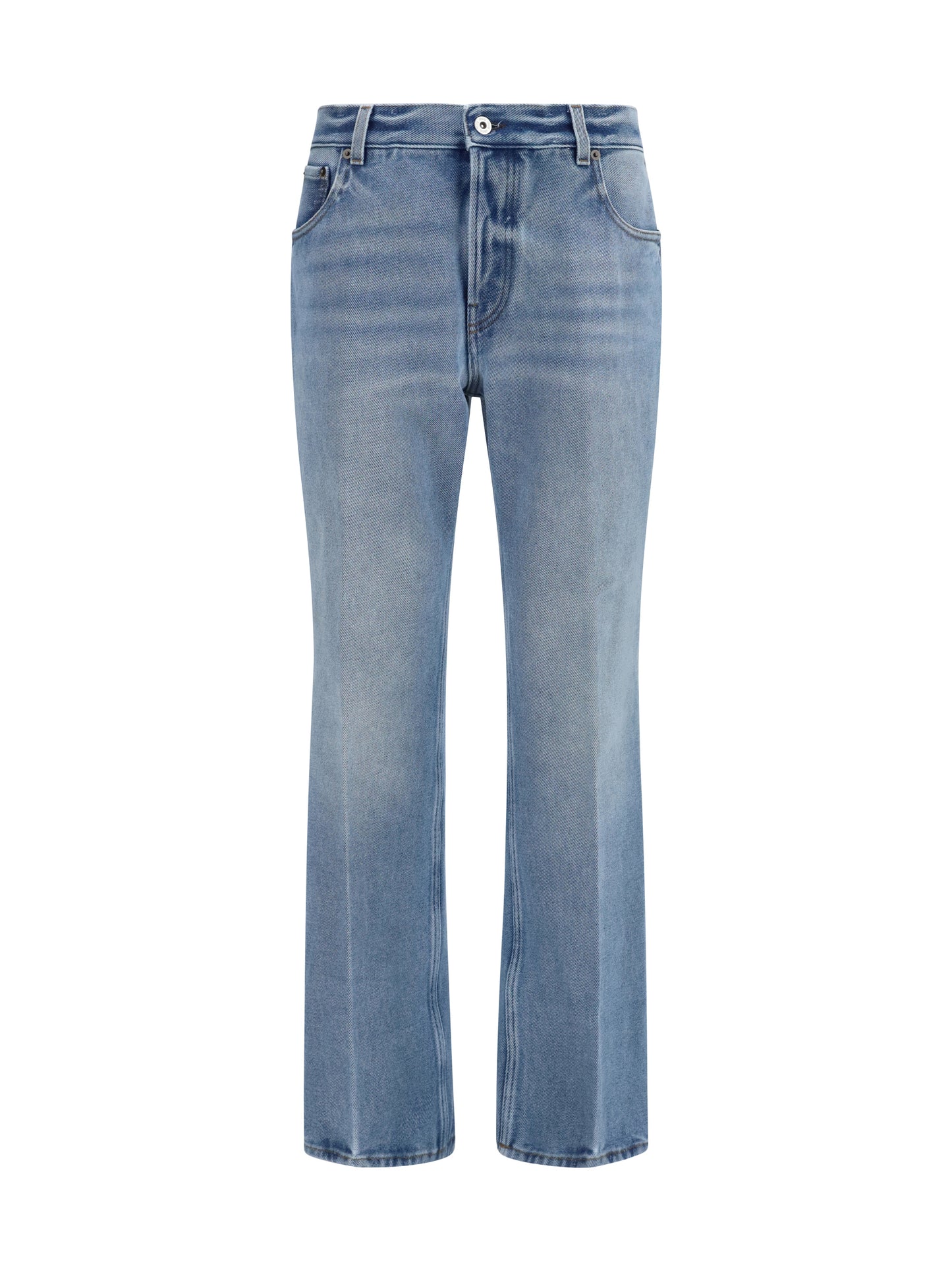 Miu Miu Women Washed Denim Five-Pocket Jeans MIU MIU
