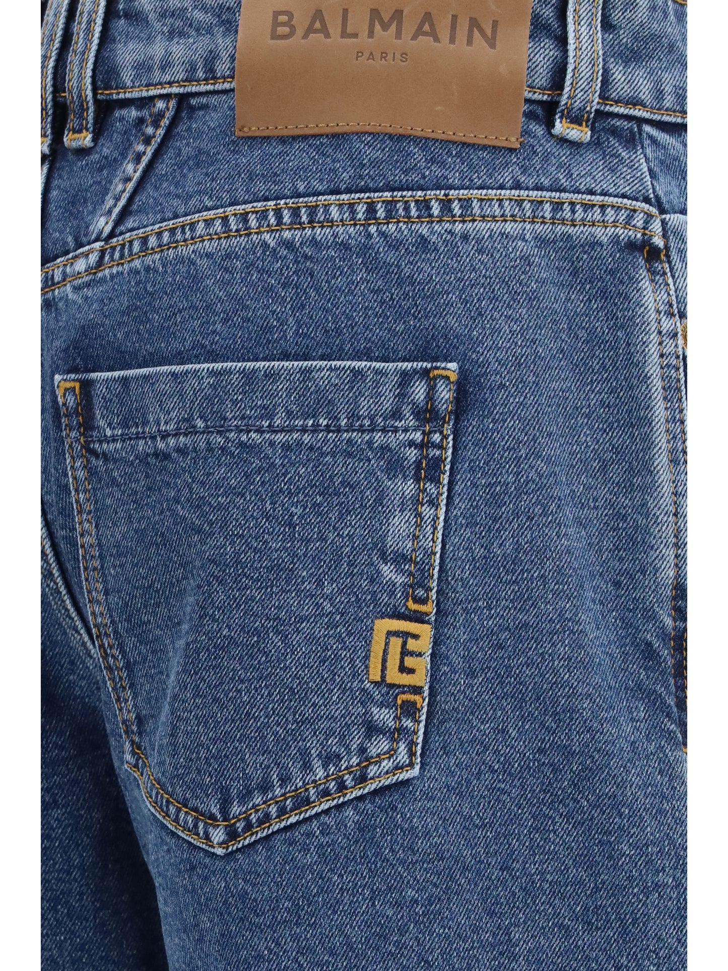 Balmain Women Straight Wide-Leg Jeans BALMAIN