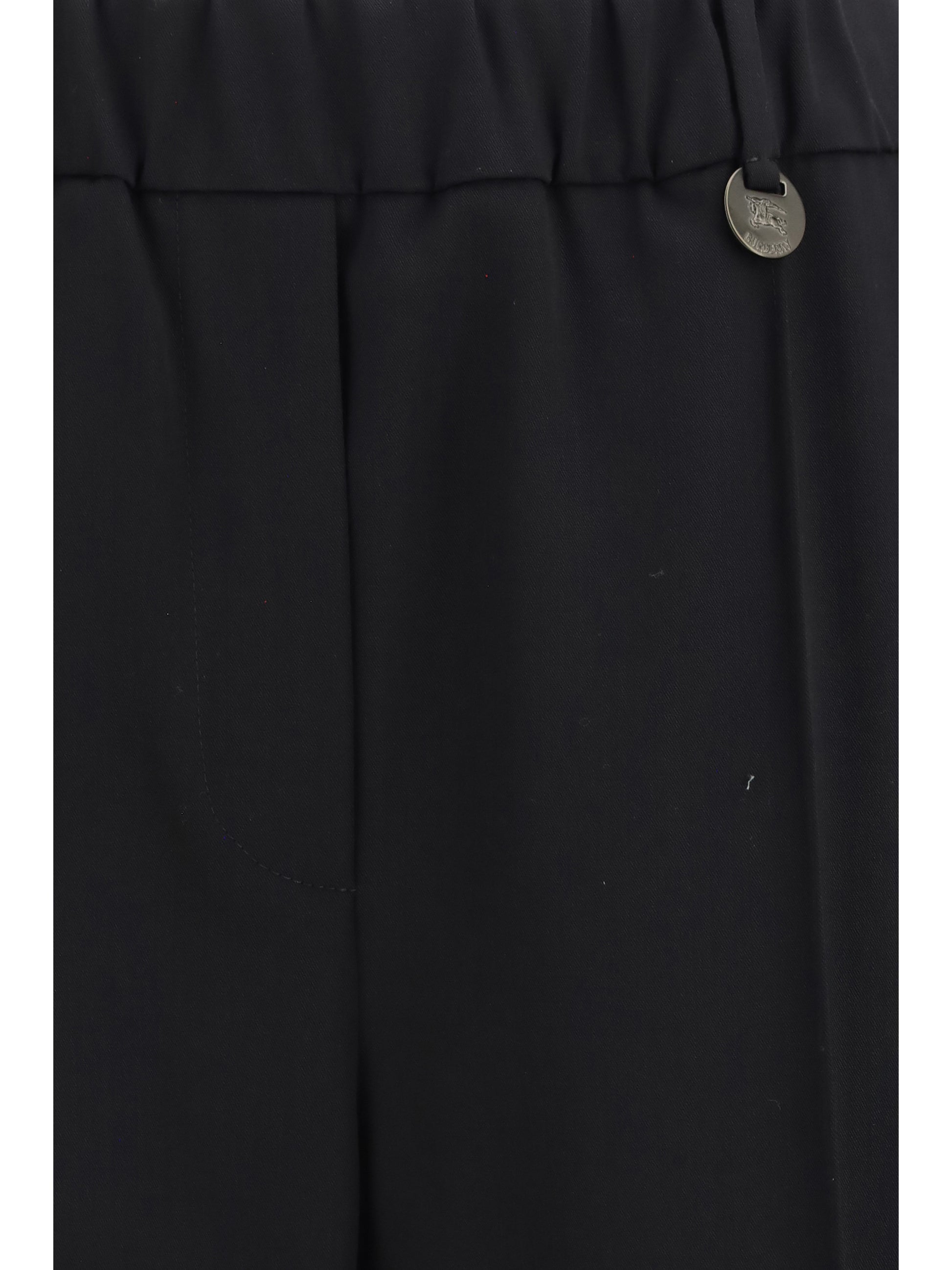 Burberry Women Wool Jogging Pants BURBERRY