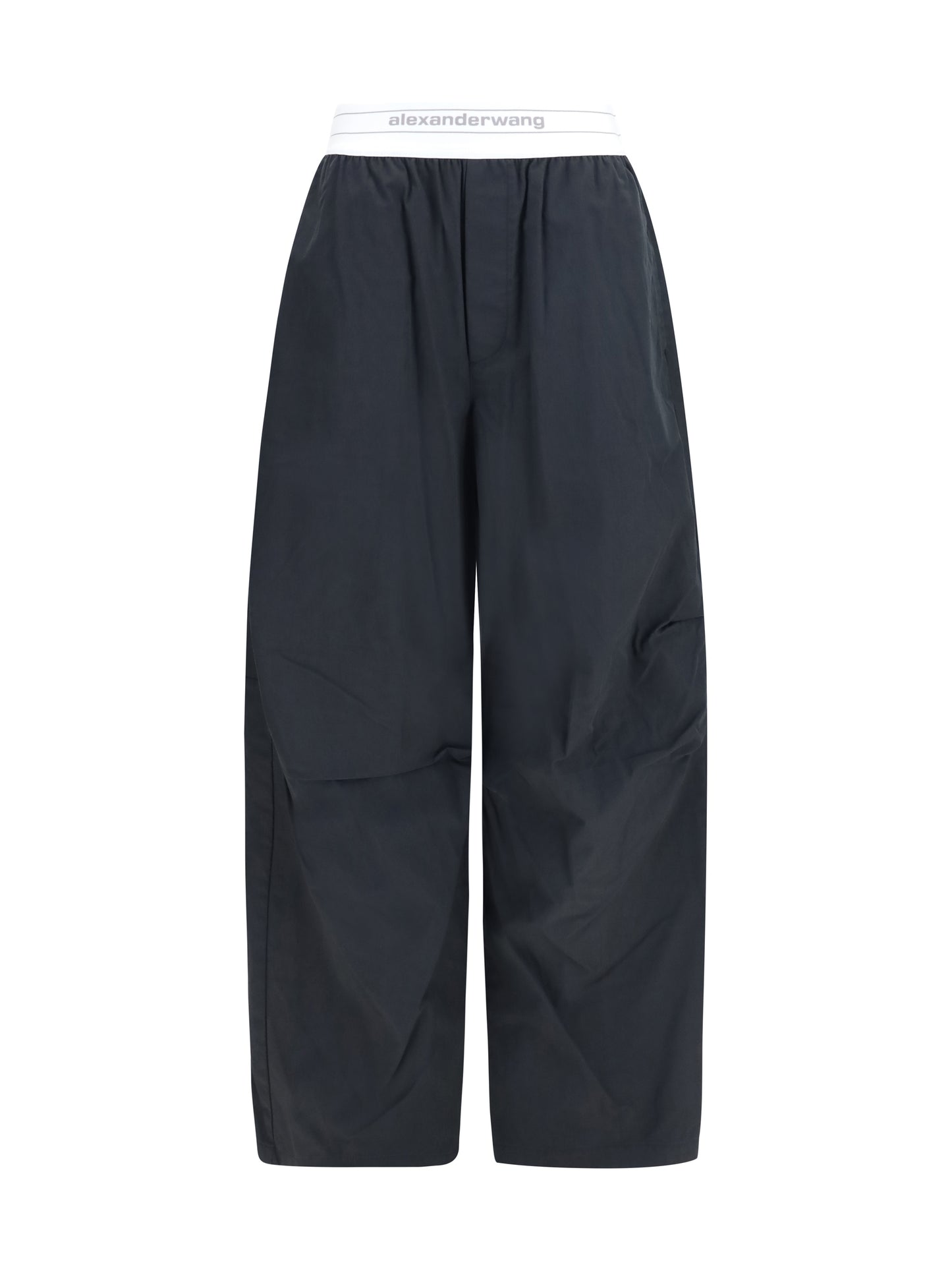 Alexander Wang Women Cotton-Blend Pants With Elastic Waistband ALEXANDER WANG
