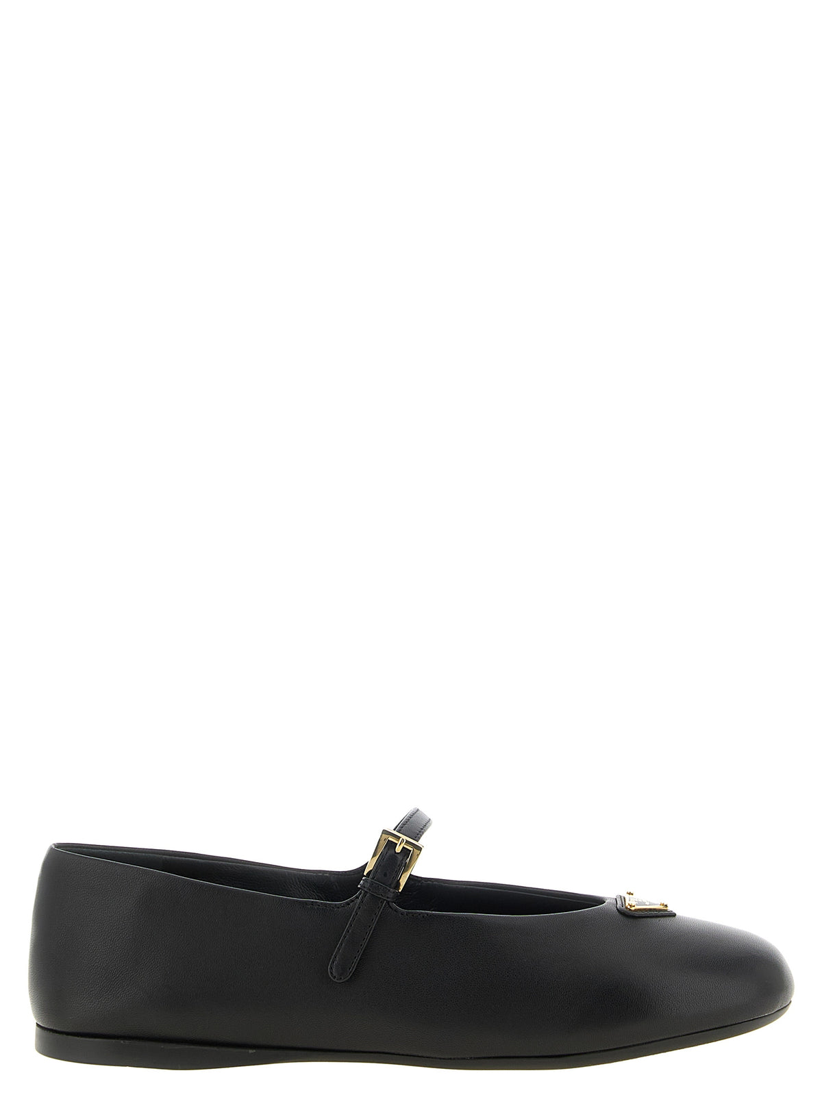 Prada Women Black Nappa Ballet Flats PRADA