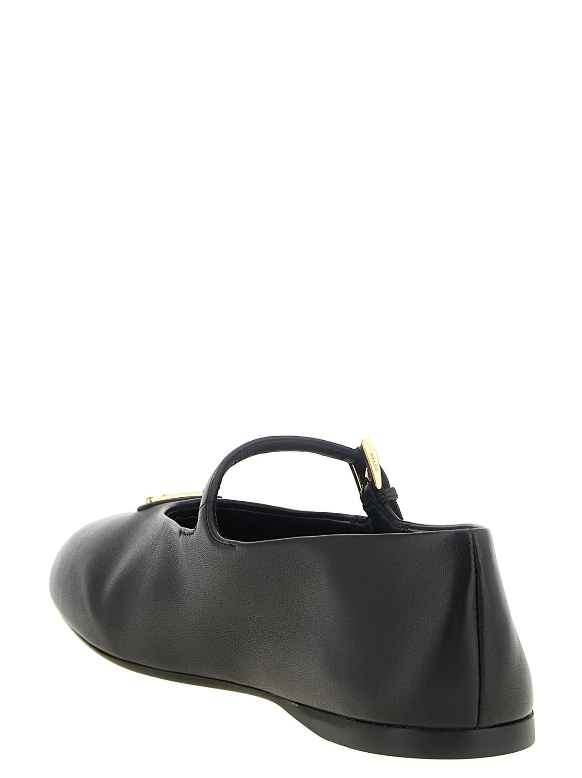 Prada Women Black Nappa Ballet Flats PRADA