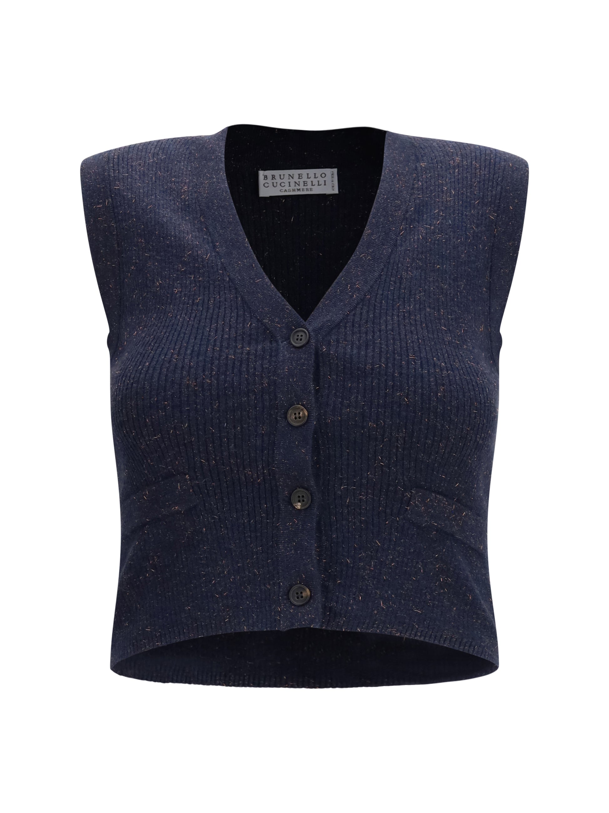 Brunello Cucinelli Women Sleeveless Cardigan BRUNELLO CUCINELLI