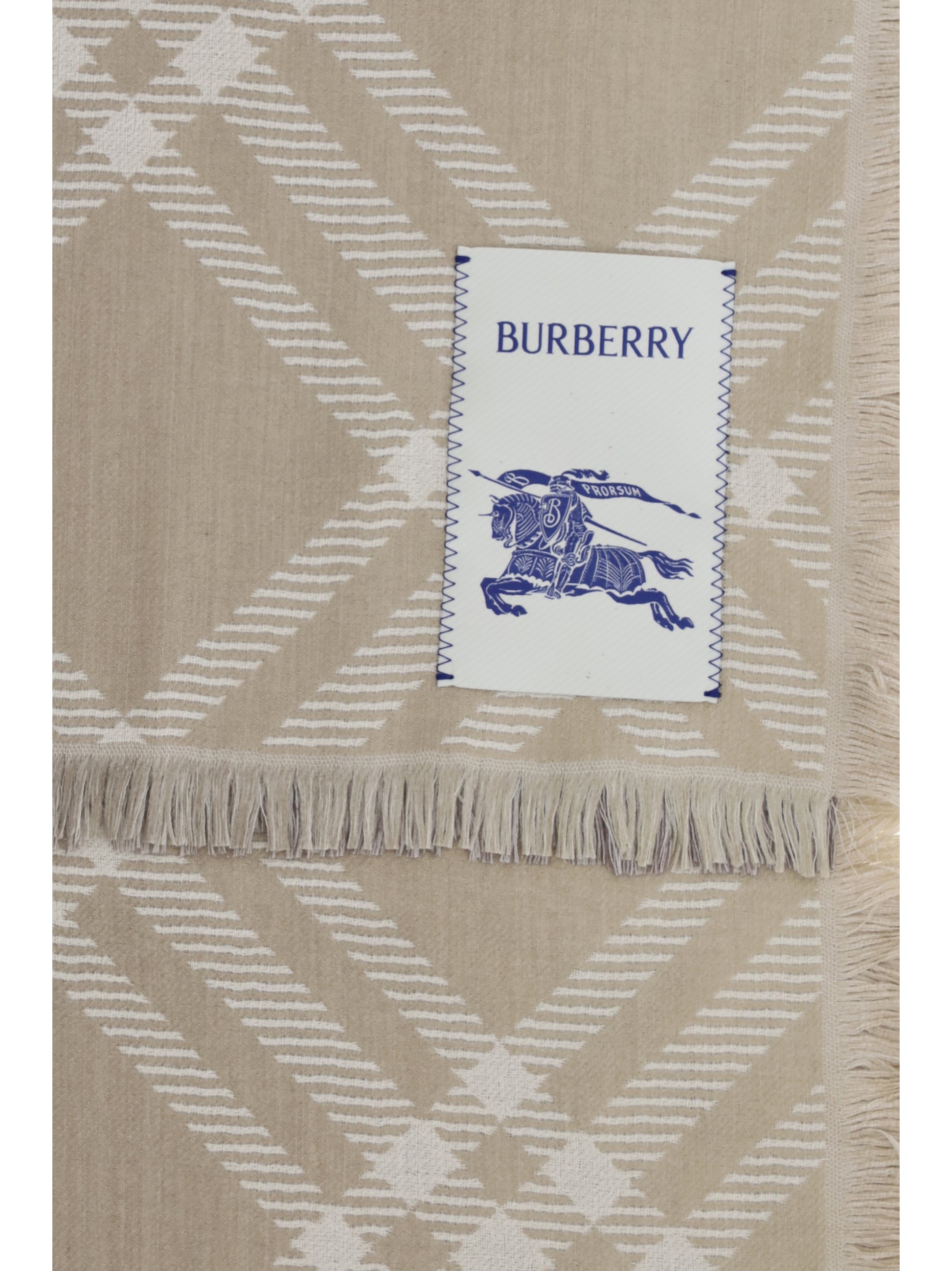 Burberry Women Wool And Silk Scarf BURBERRY