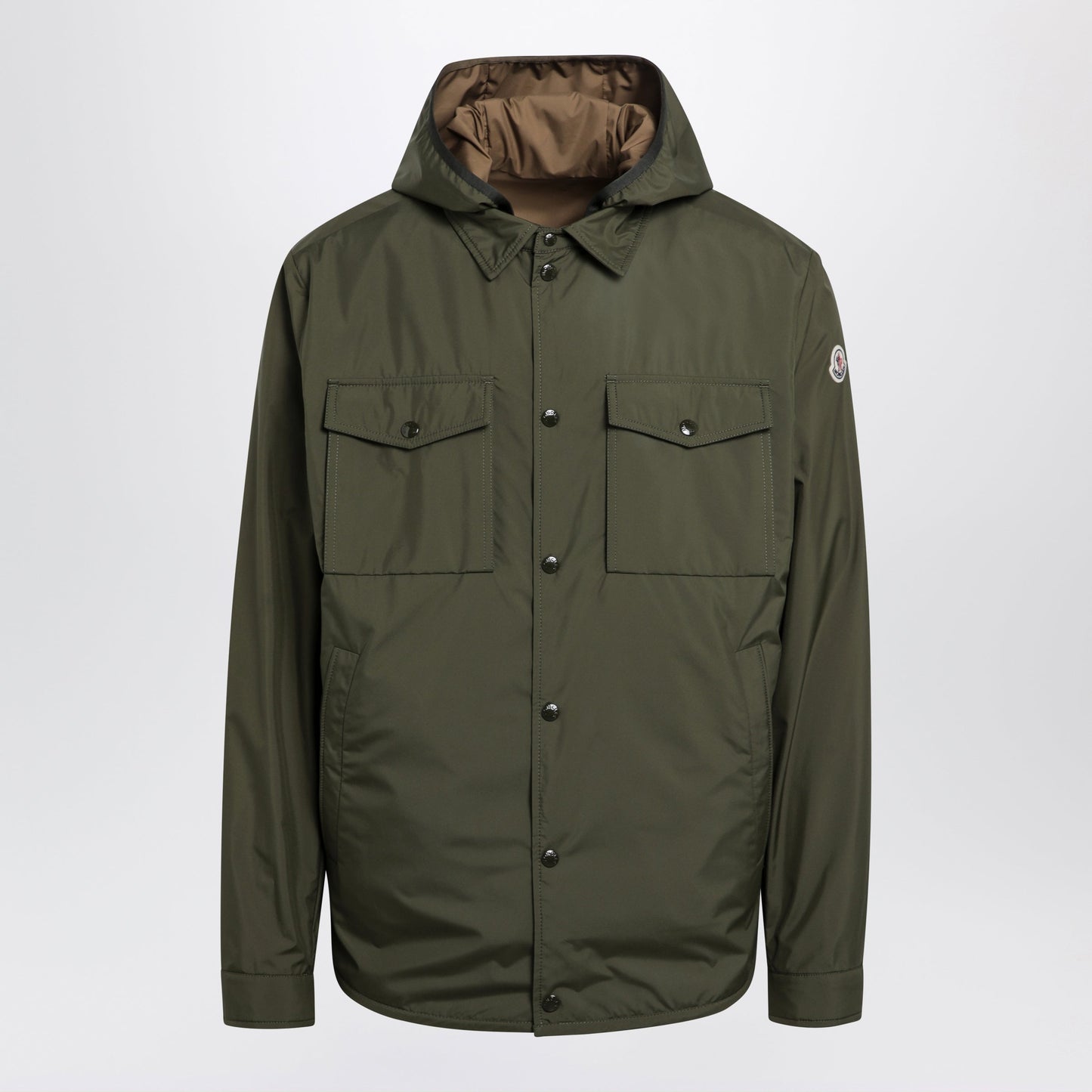 Moncler Chirano Shirt Jacket Military Green Men MONCLER