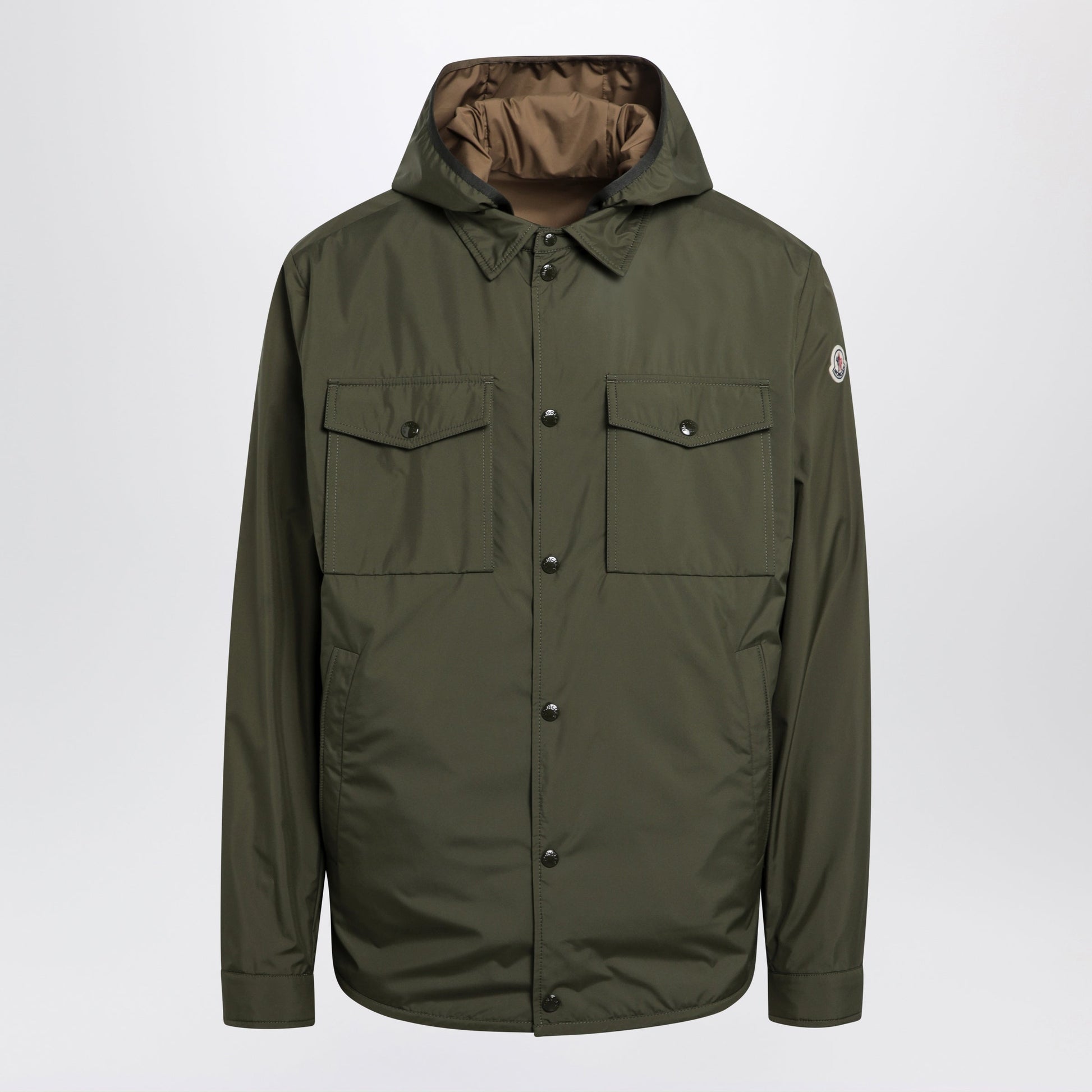Moncler Chirano Shirt Jacket Military Green Men MONCLER