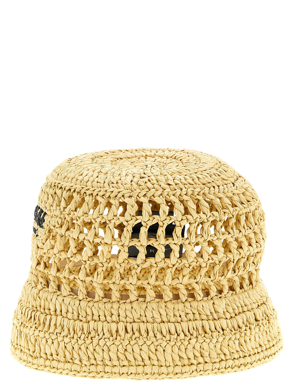 Prada Women Crochet Logo Bucket Hat PRADA