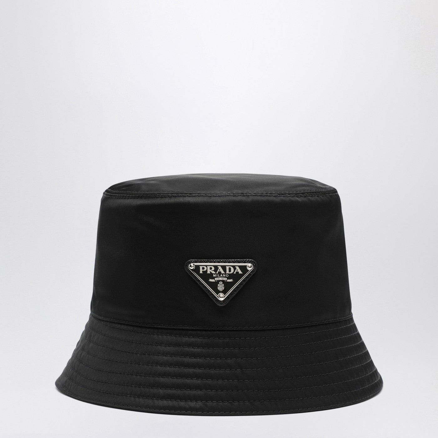 Prada Black Re-Nylon Fisherman's Hat Women PRADA