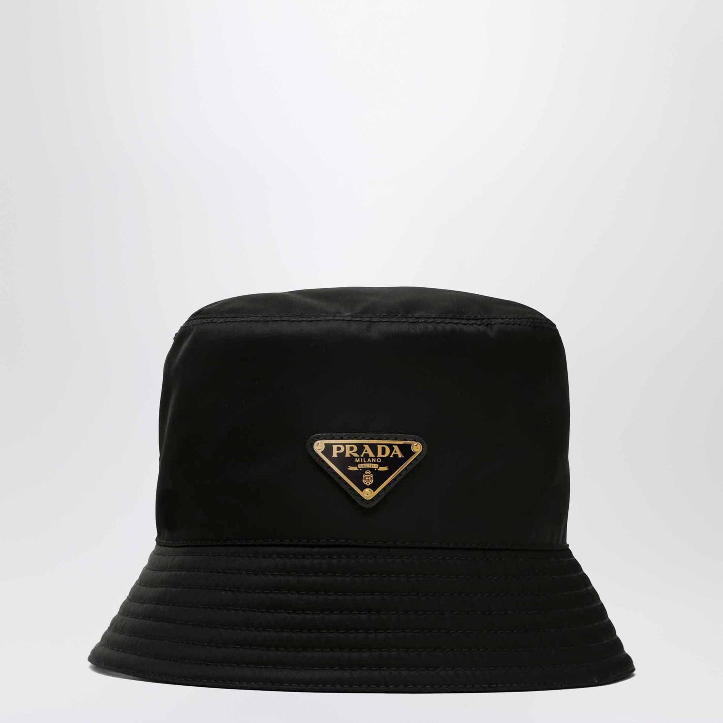 Prada Black Re-Nylon Fisherman's Hat Women PRADA