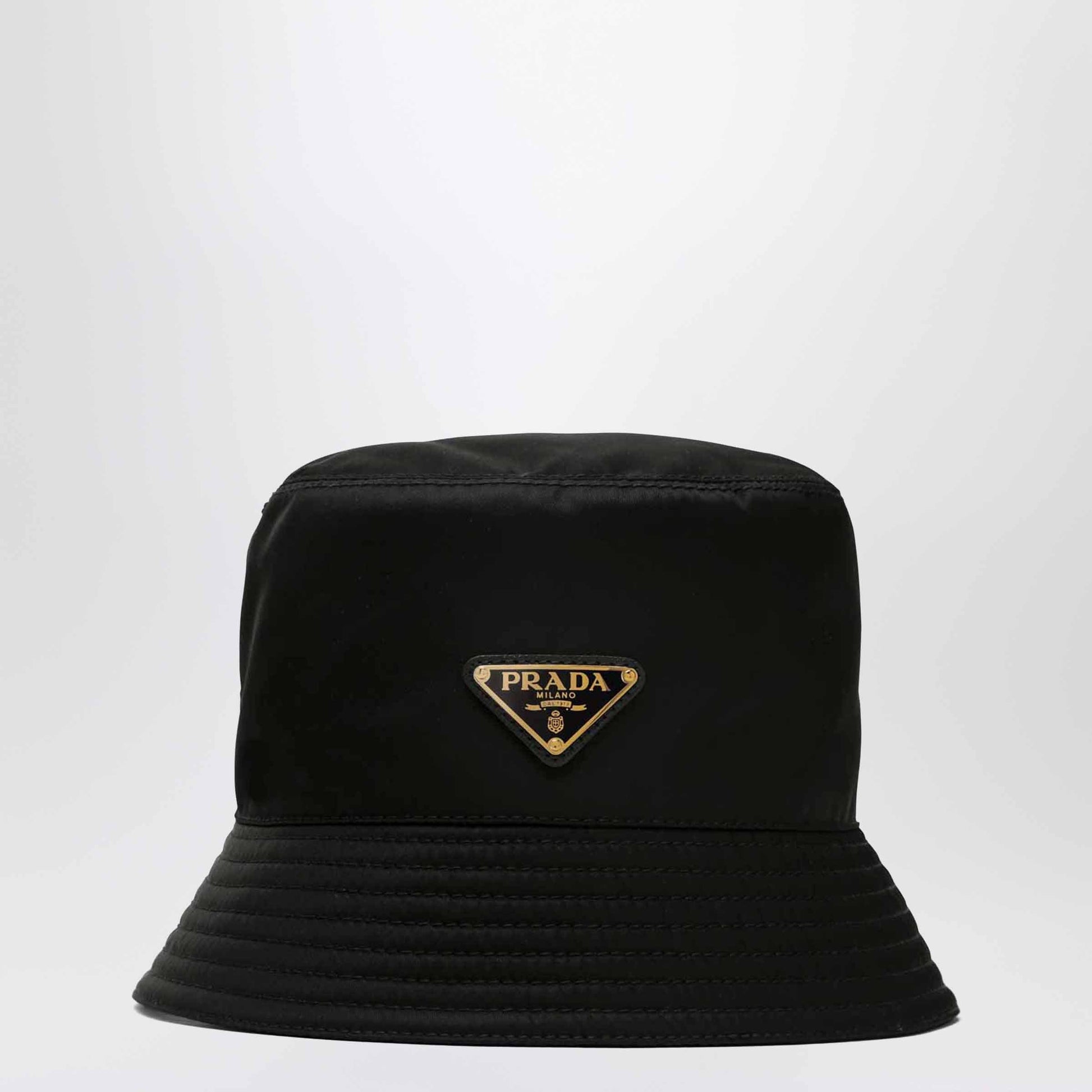 Prada Black Re-Nylon Fisherman's Hat Women PRADA