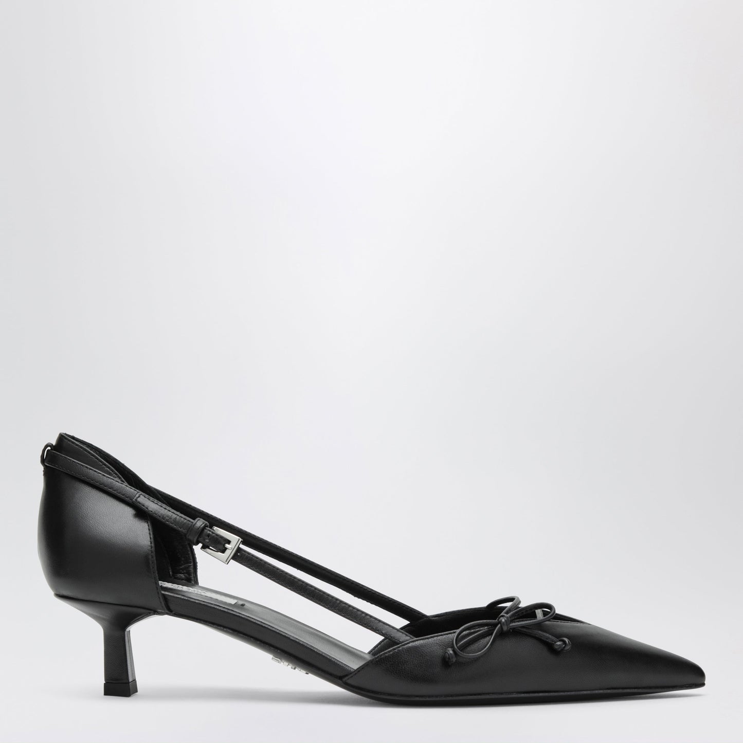 Prada Side-Open Leather Pumps Women PRADA