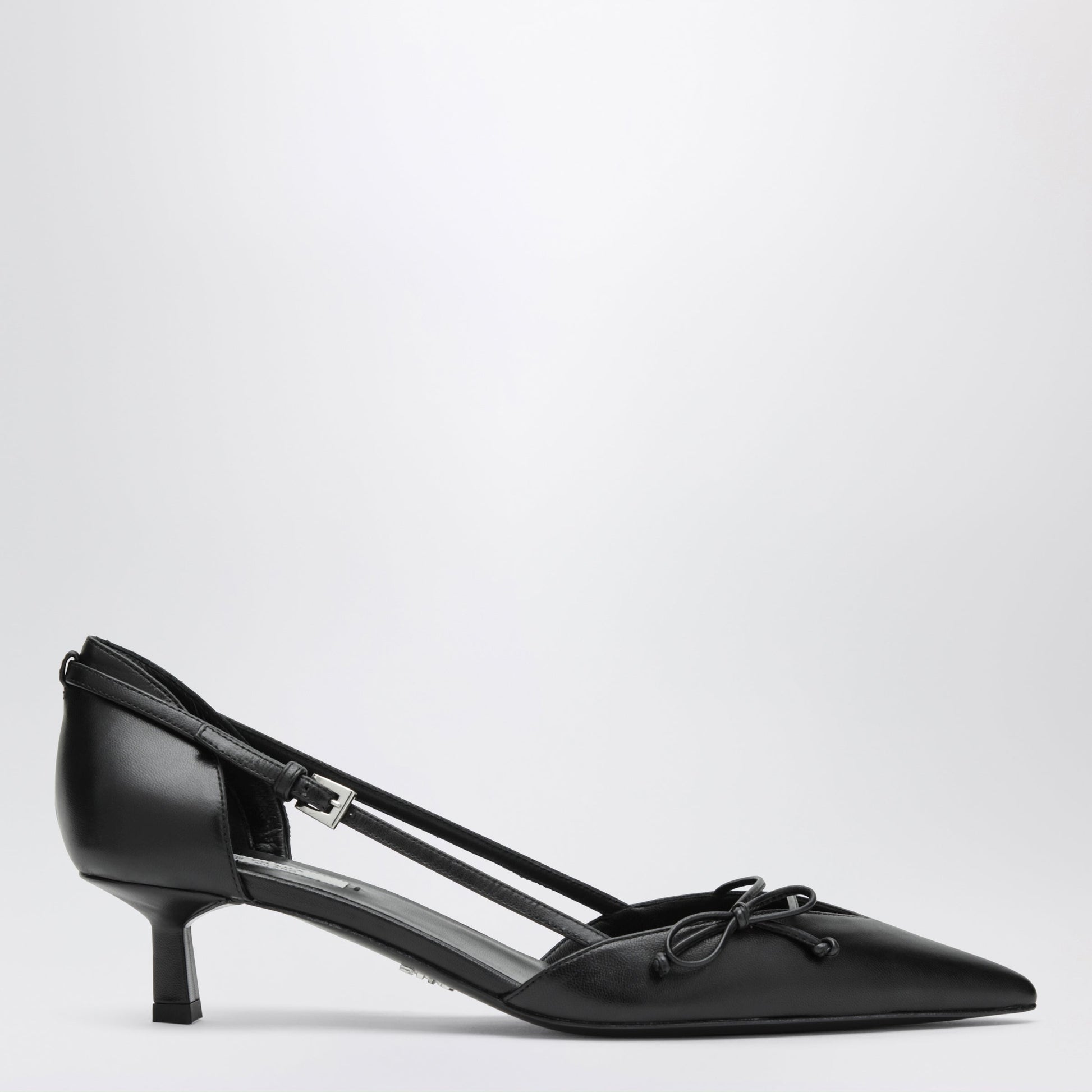 Prada Side-Open Leather Pumps Women PRADA