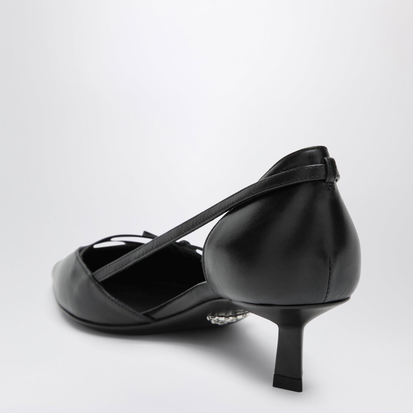 Prada Side-Open Leather Pumps Women PRADA