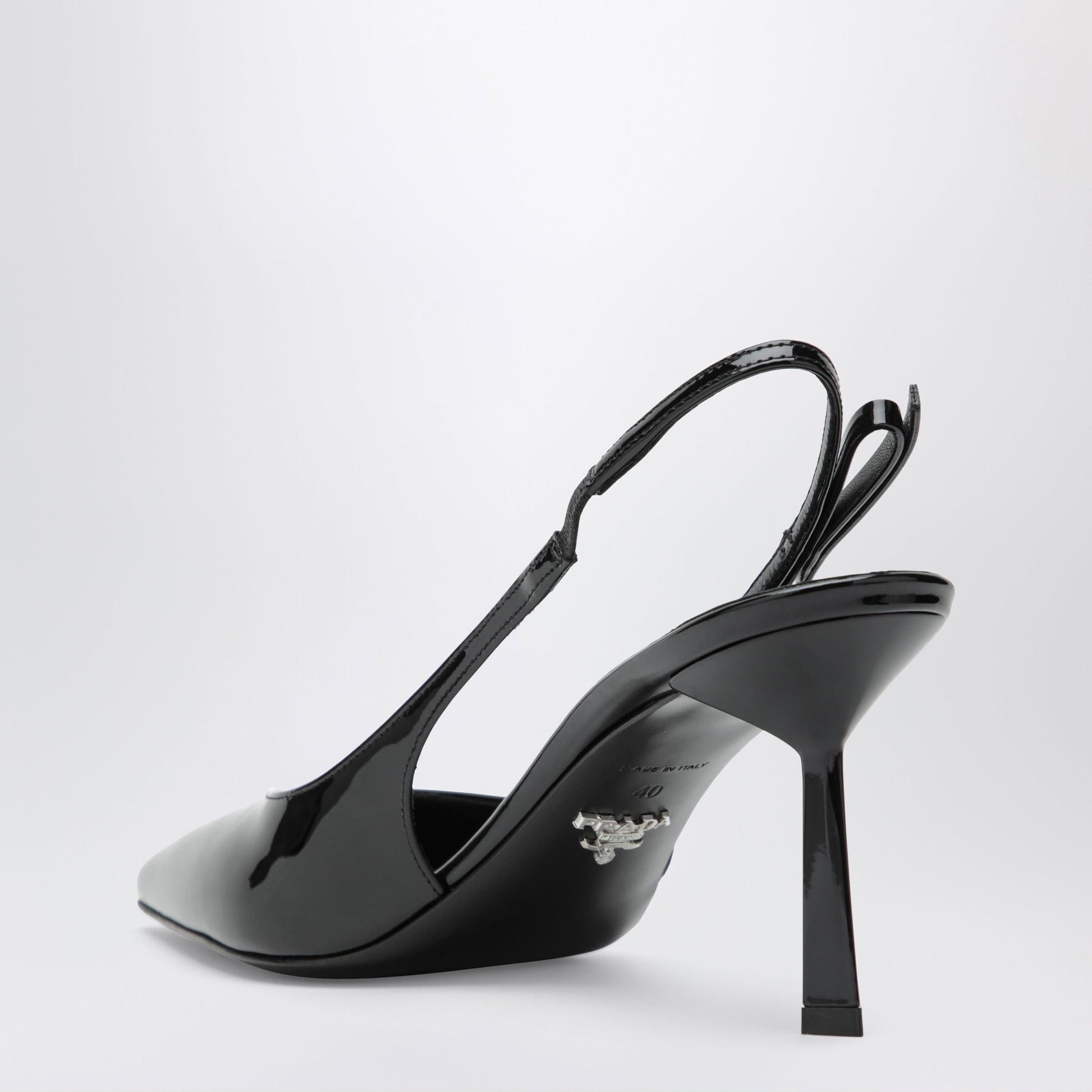 Prada Black Patent Leather Pumps Women PRADA