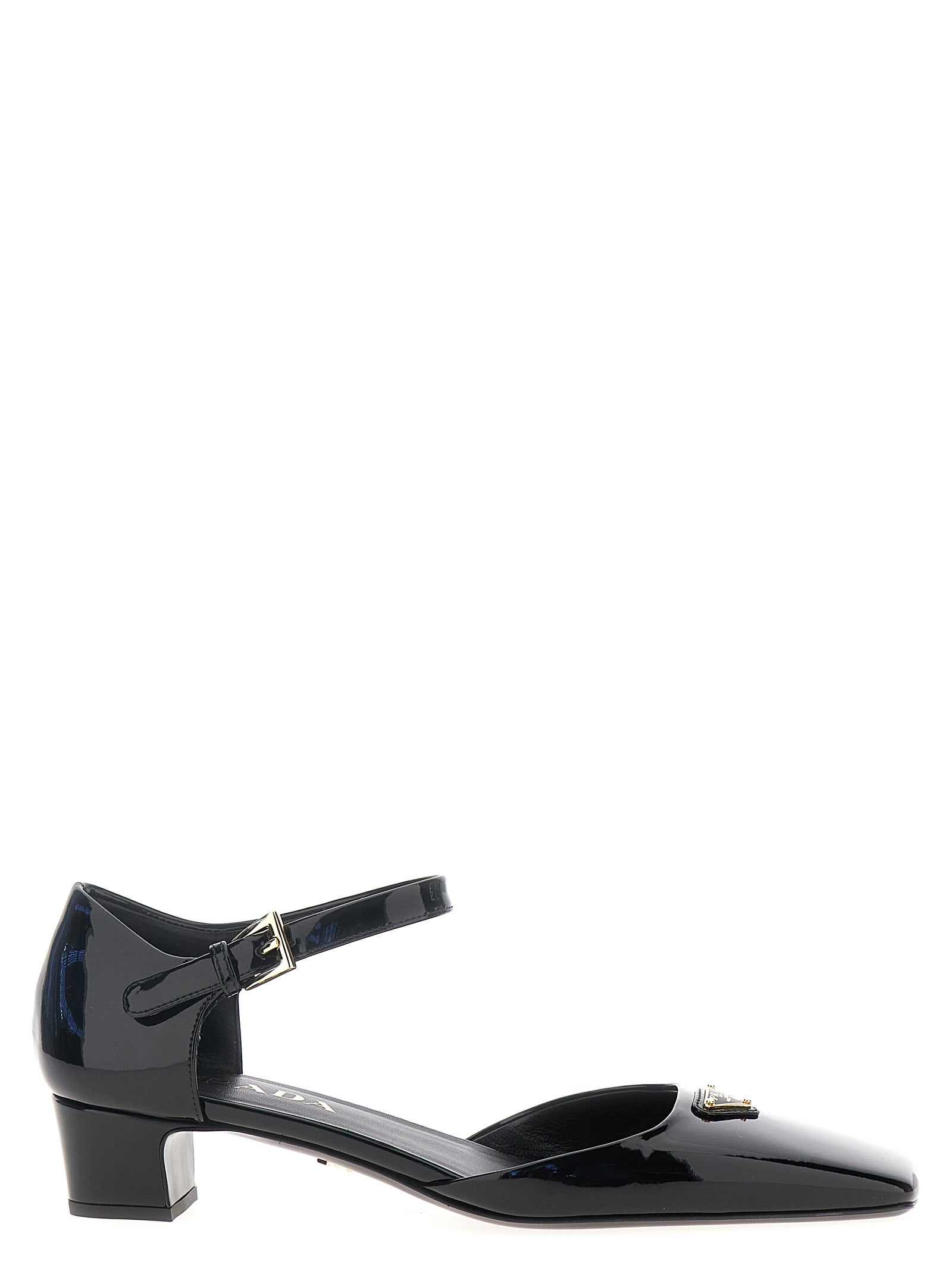 Prada Women Logo Patent Pumps PRADA