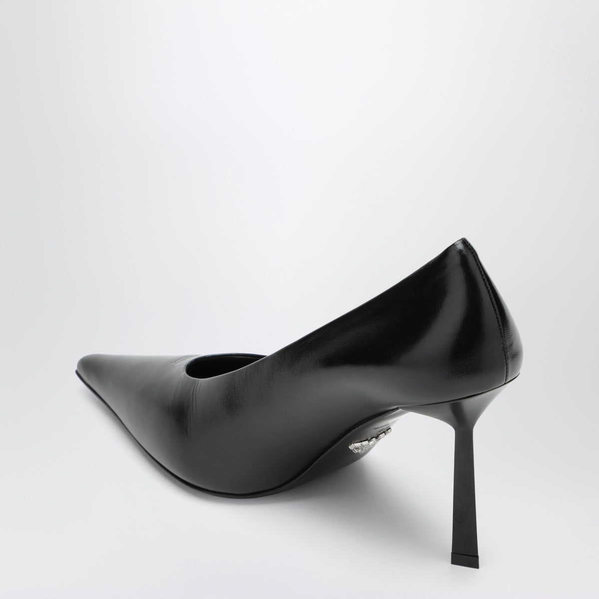 Prada Black Leather Pumps Women PRADA