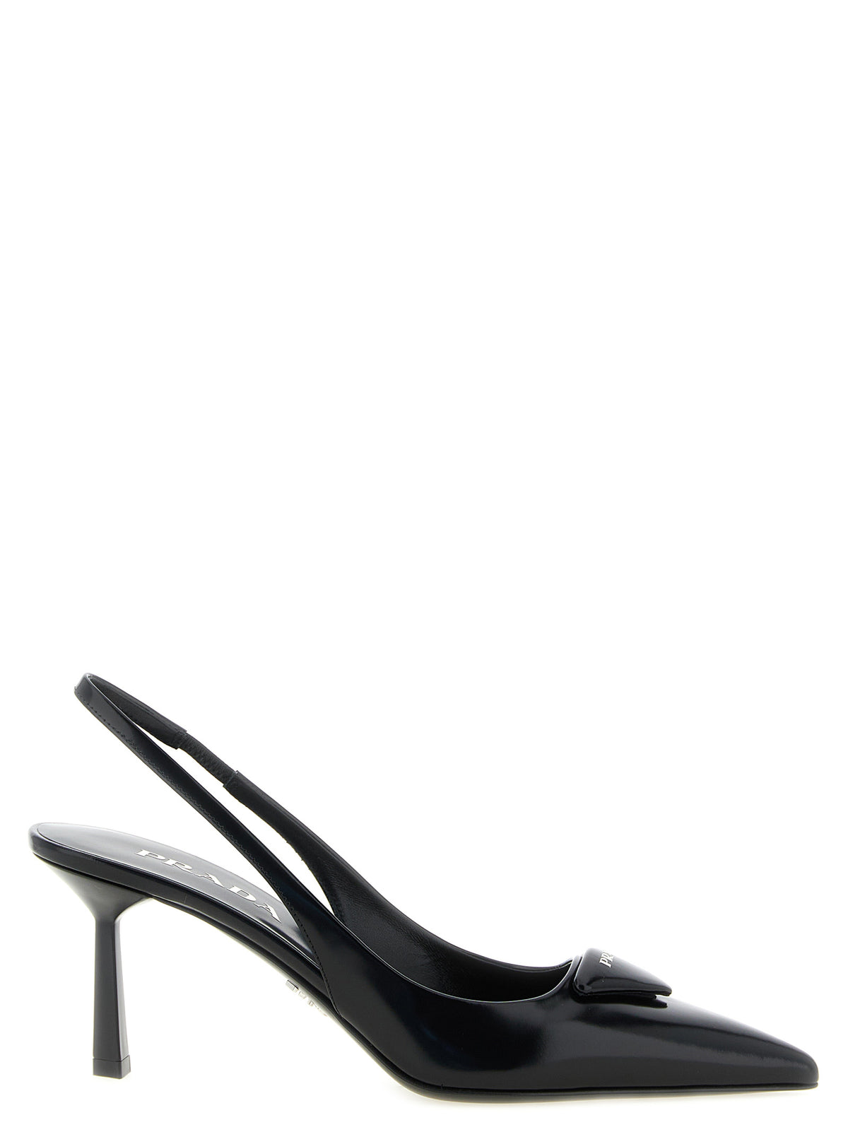 Prada Women Brushed Leather Slingback PRADA